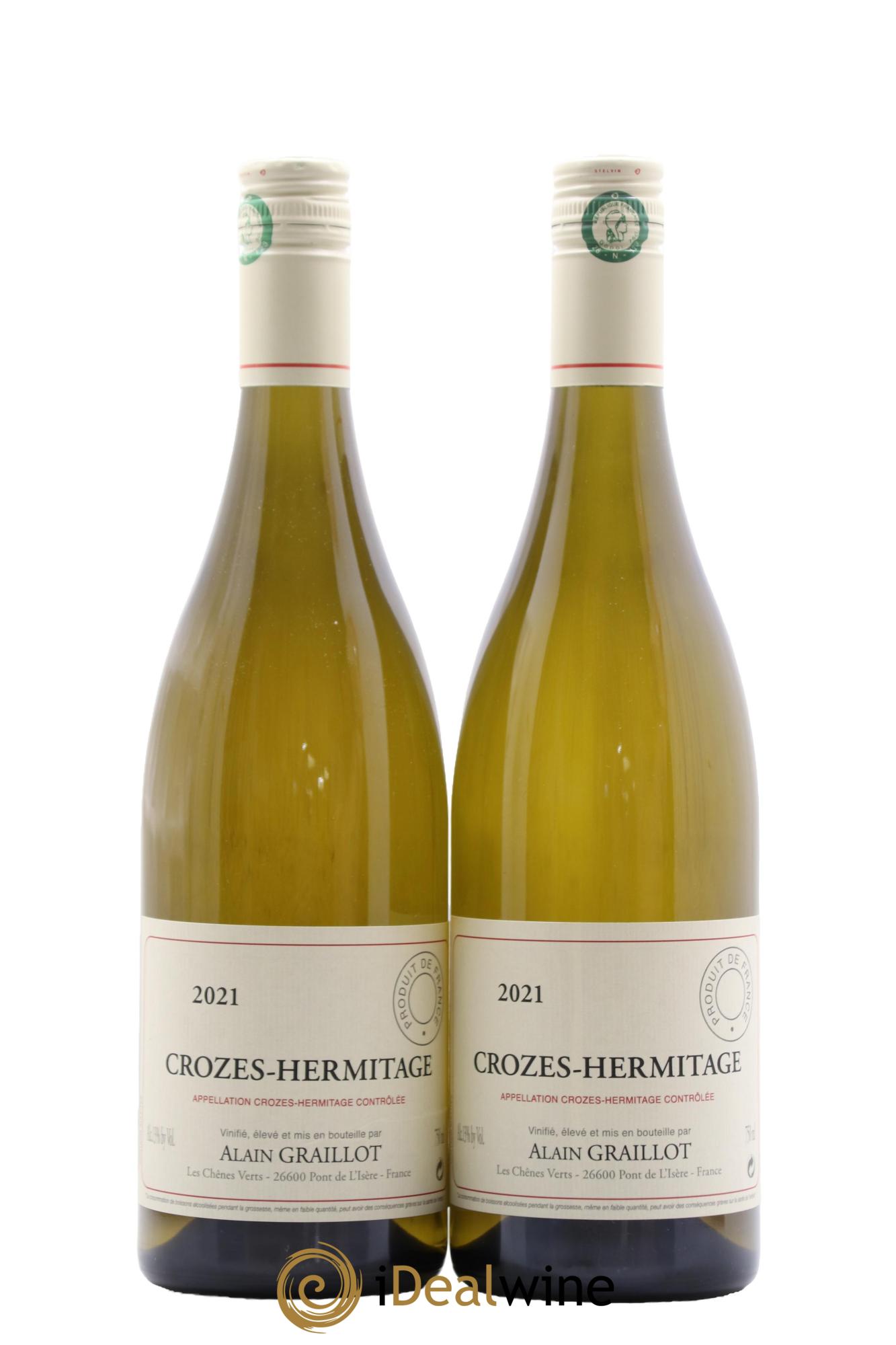 Crozes-Hermitage Domaine Graillot  2021 - Lot de 2 bouteilles - 0