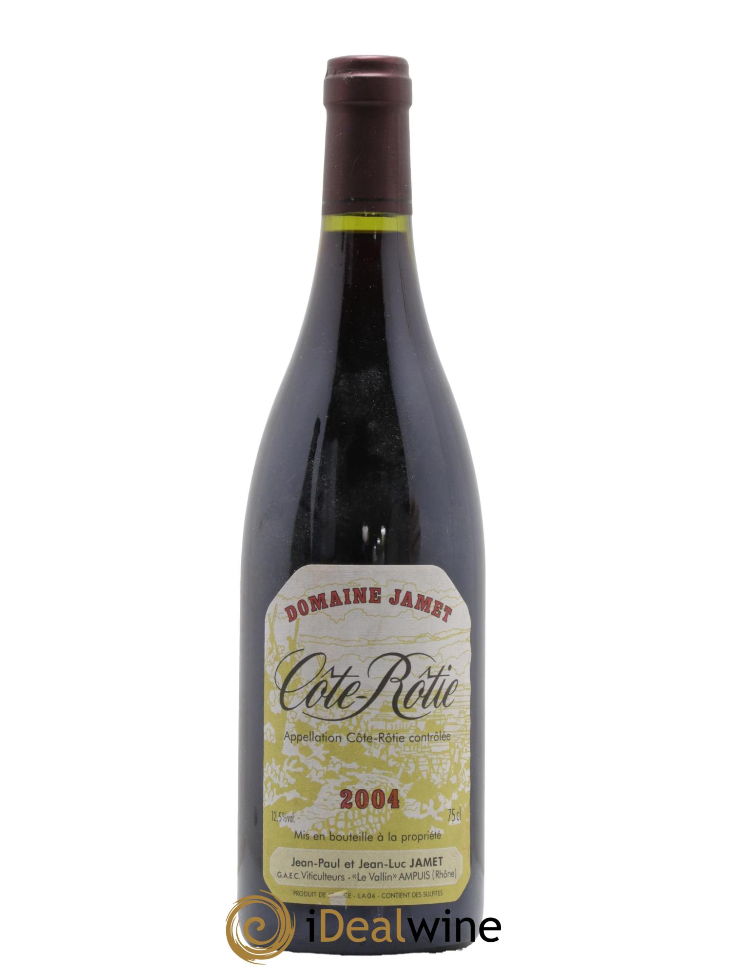 Côte-Rôtie Jamet (Domaine) 2004 - Lot de 1 bouteille - 0