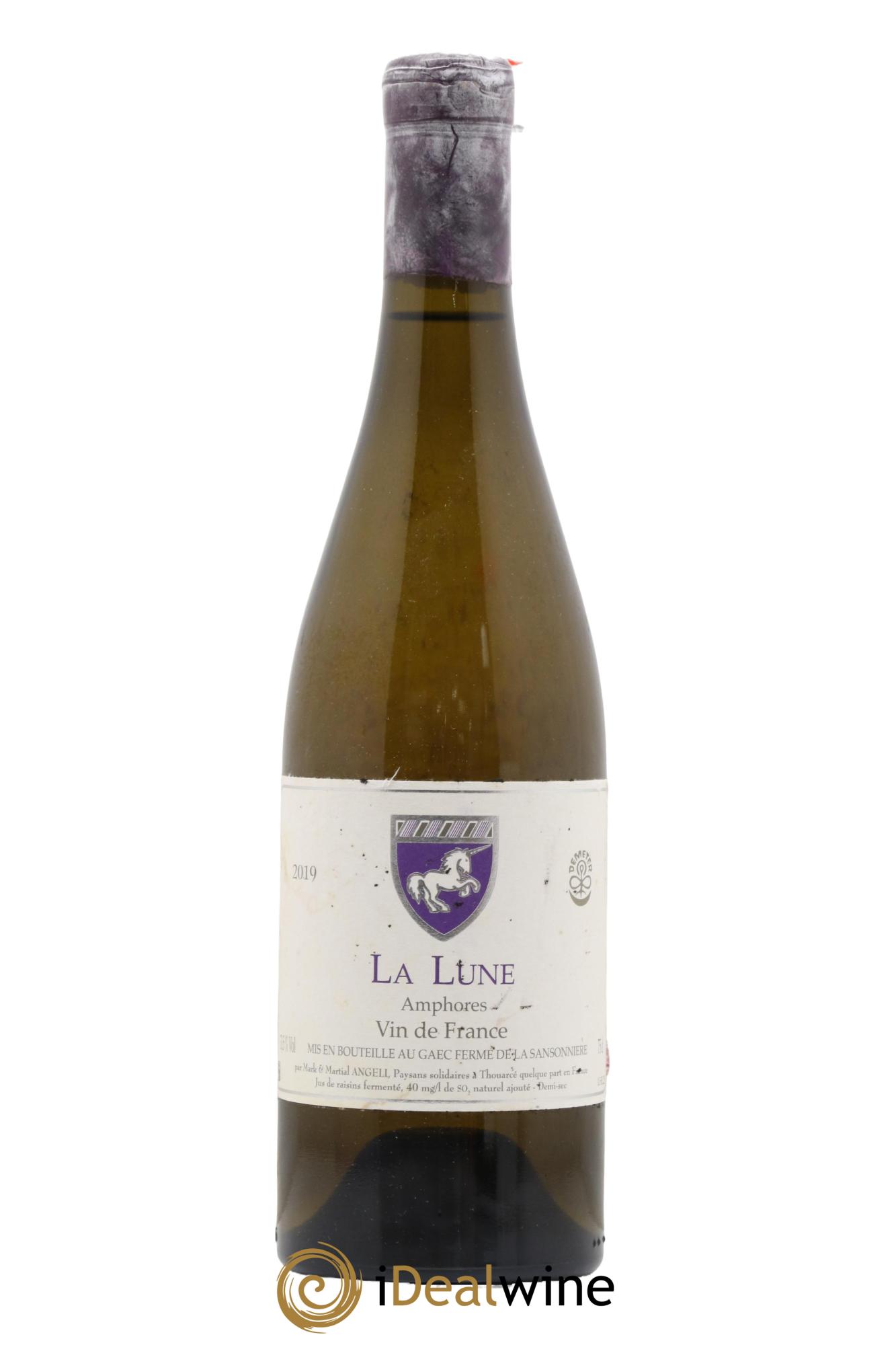 Vin de France La Lune Amphores Mark Angeli (Domaine) - Ferme de la Sansonnière 2019 - Lot de 1 bouteille - 0