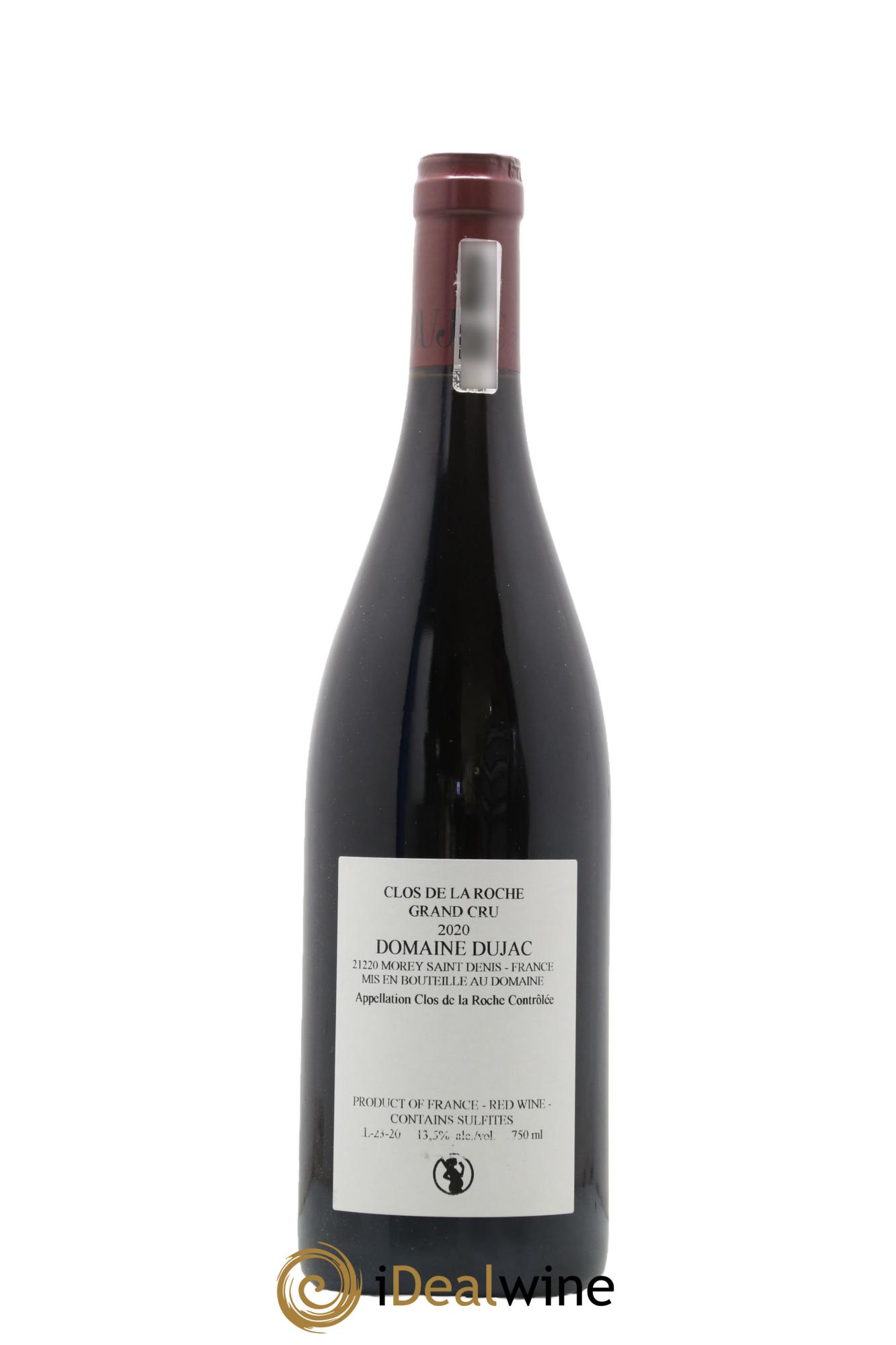 Clos de la Roche Grand Cru Dujac (Domaine)  2020 - Posten von 1 Flasche - 1