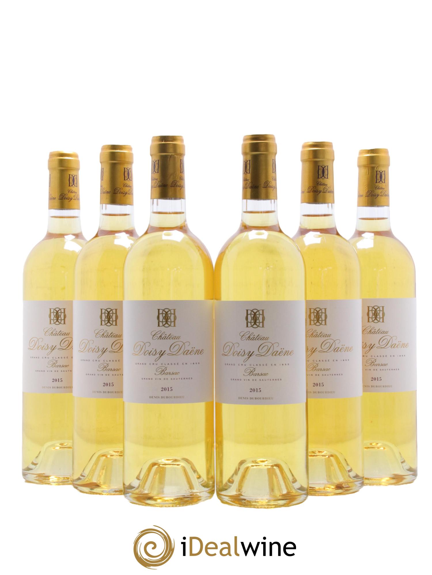 Château Doisy Daëne 2ème Grand Cru Classé 2015 - Lot de 6 bouteilles - 0