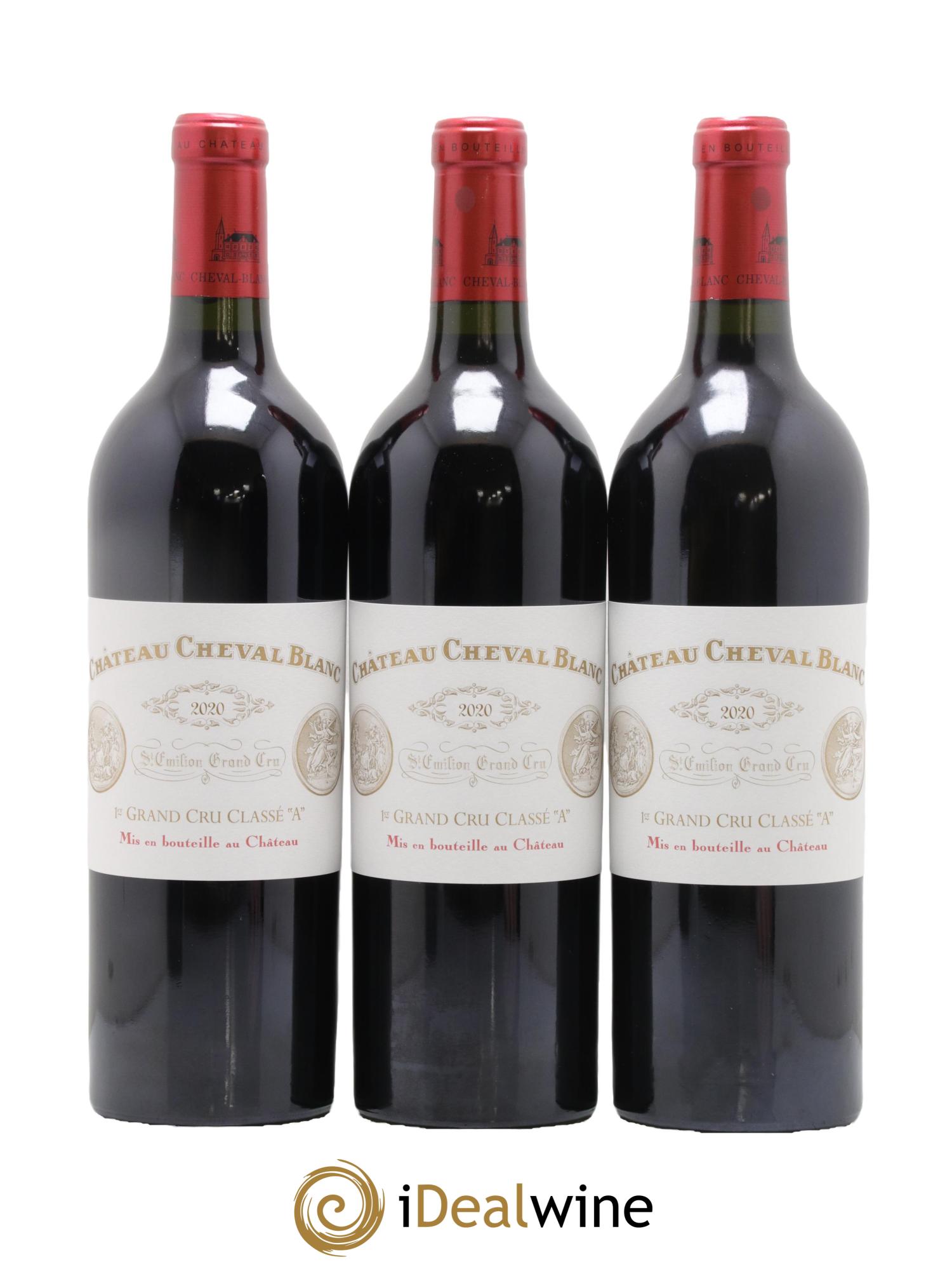 Château Cheval Blanc 1er Grand Cru Classé A 2020 - Lot of 6 bottles - 3