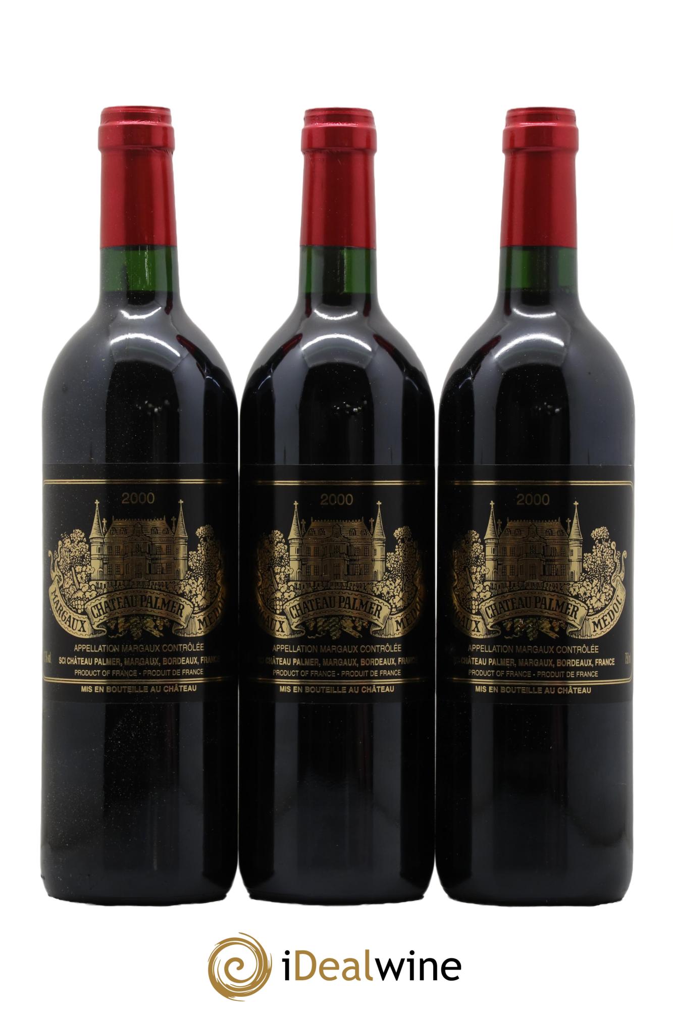 Château Palmer 3ème Grand Cru Classé  2000 - Lot de 12 bouteilles - 1