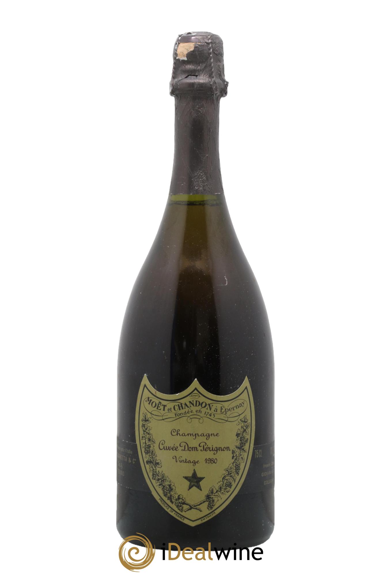 Brut Dom Pérignon 1980 - Lot de 1 bouteille - 0