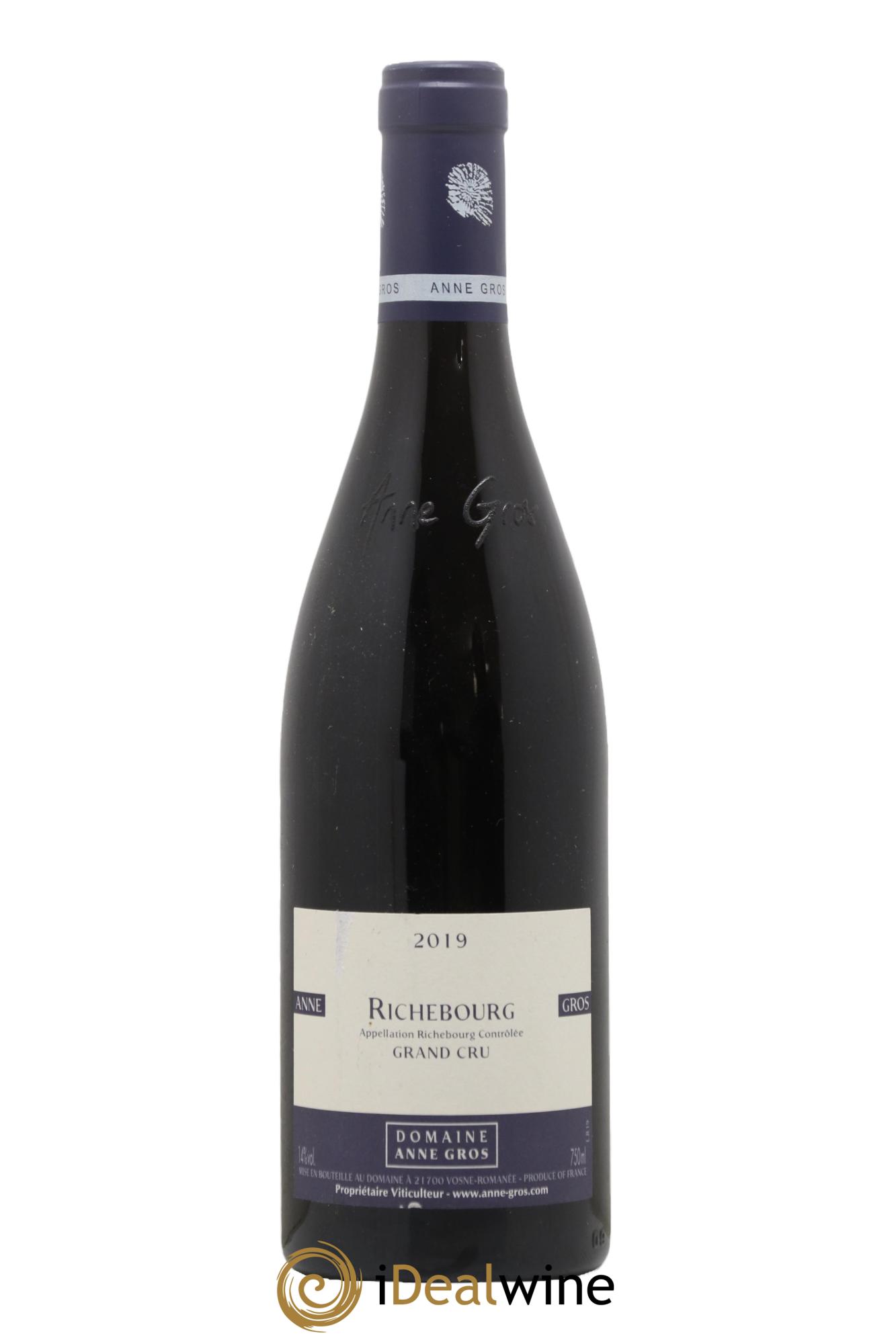 Richebourg Grand Cru Anne Gros 2019 - Posten von 1 Flasche - 0