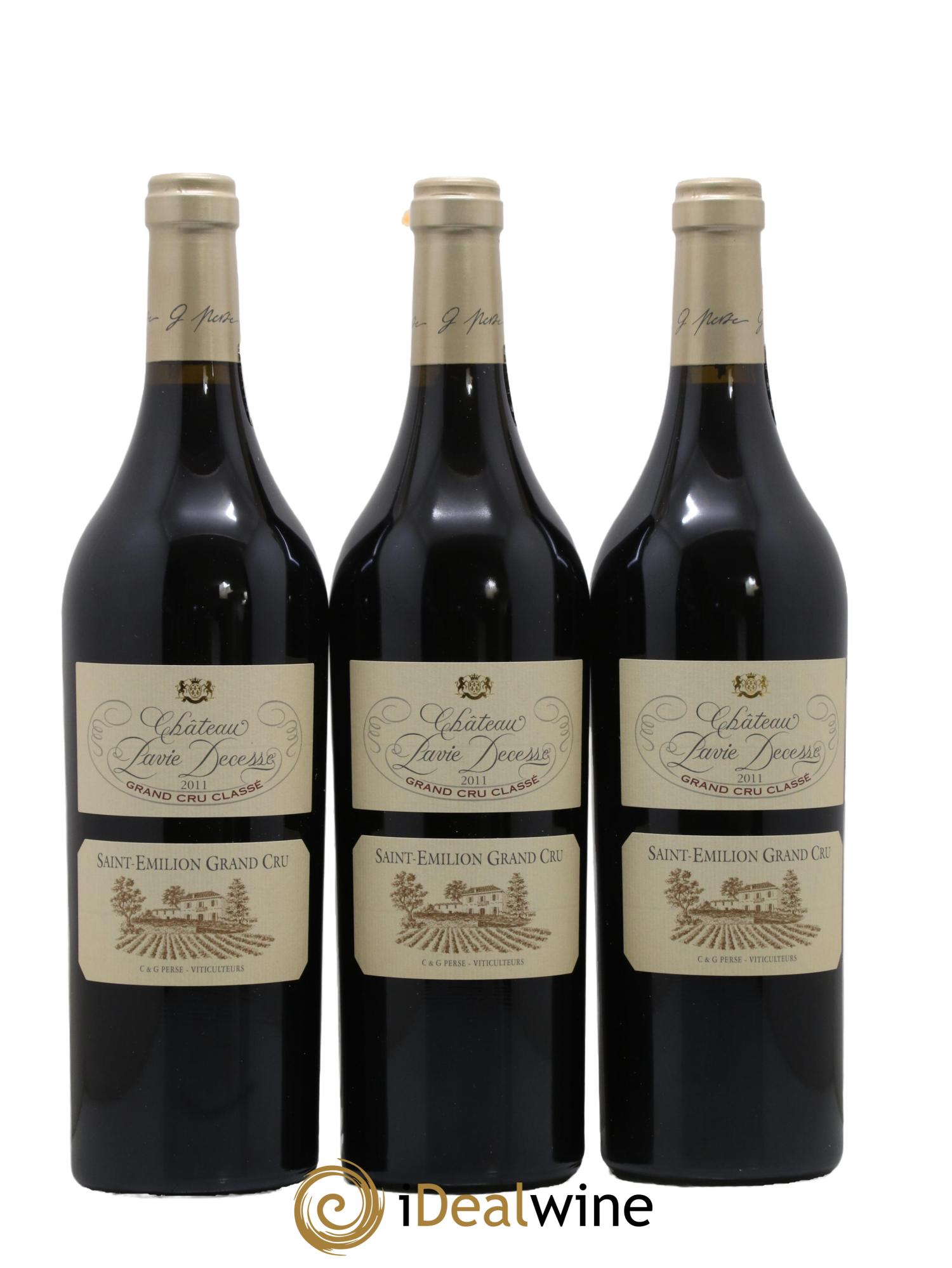 Château Pavie Decesse Grand Cru Classé 2011 - Lot of 6 bottles - 1