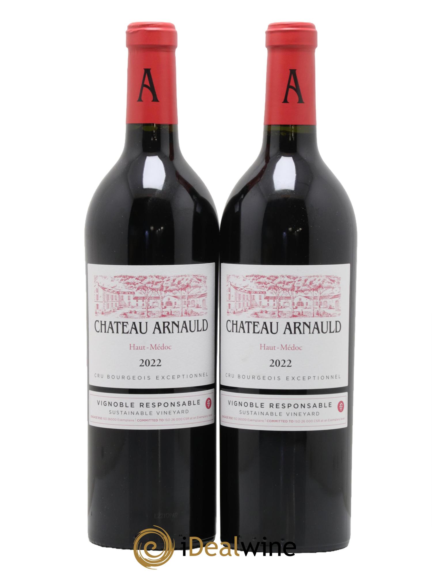 Château Arnauld Cru Bourgeois 2022 - Lot of 2 bottles - 0