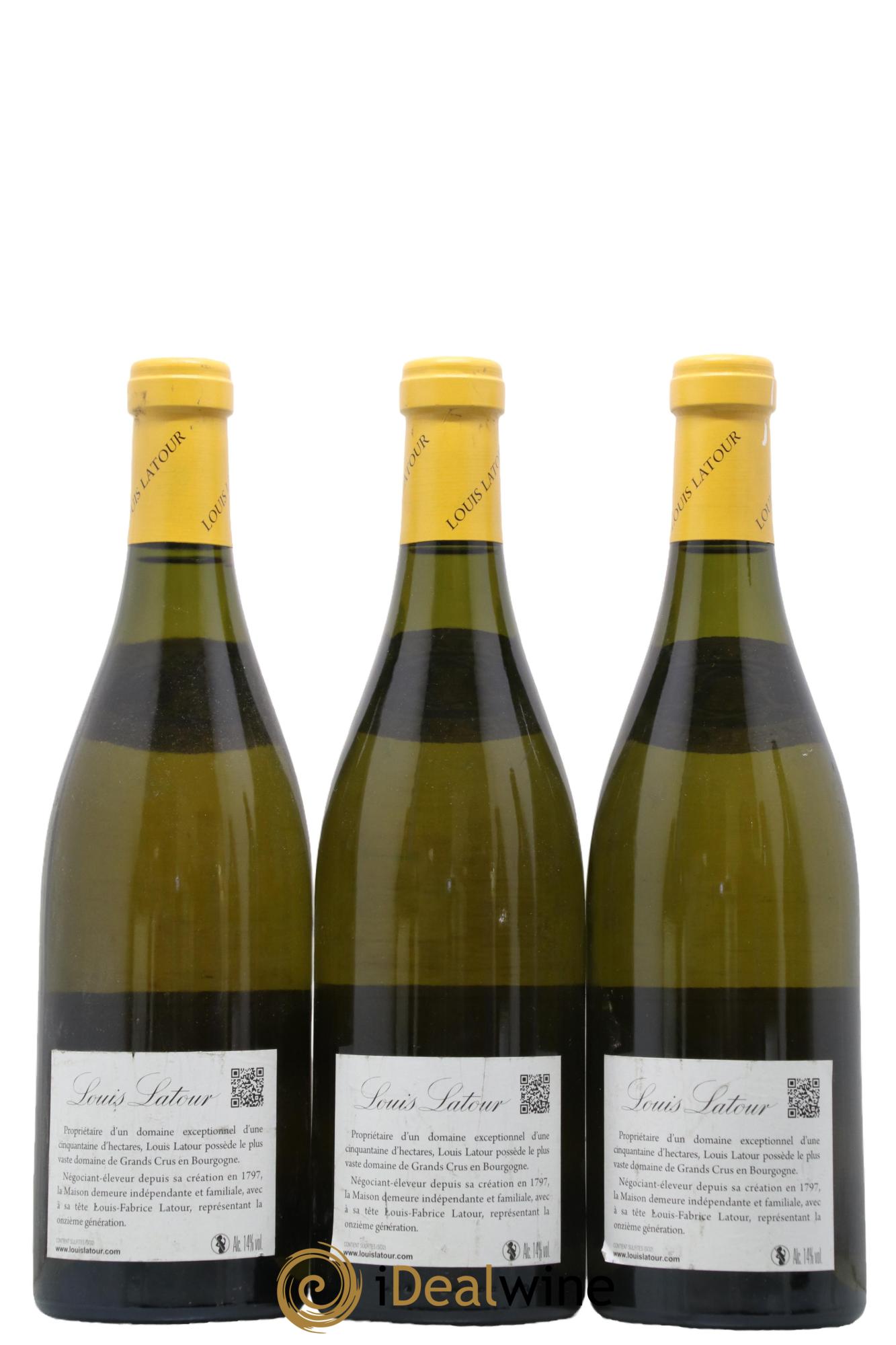 Chevalier-Montrachet Grand Cru Les Demoiselles Louis Latour 2013 - Lot of 3 bottles - 1