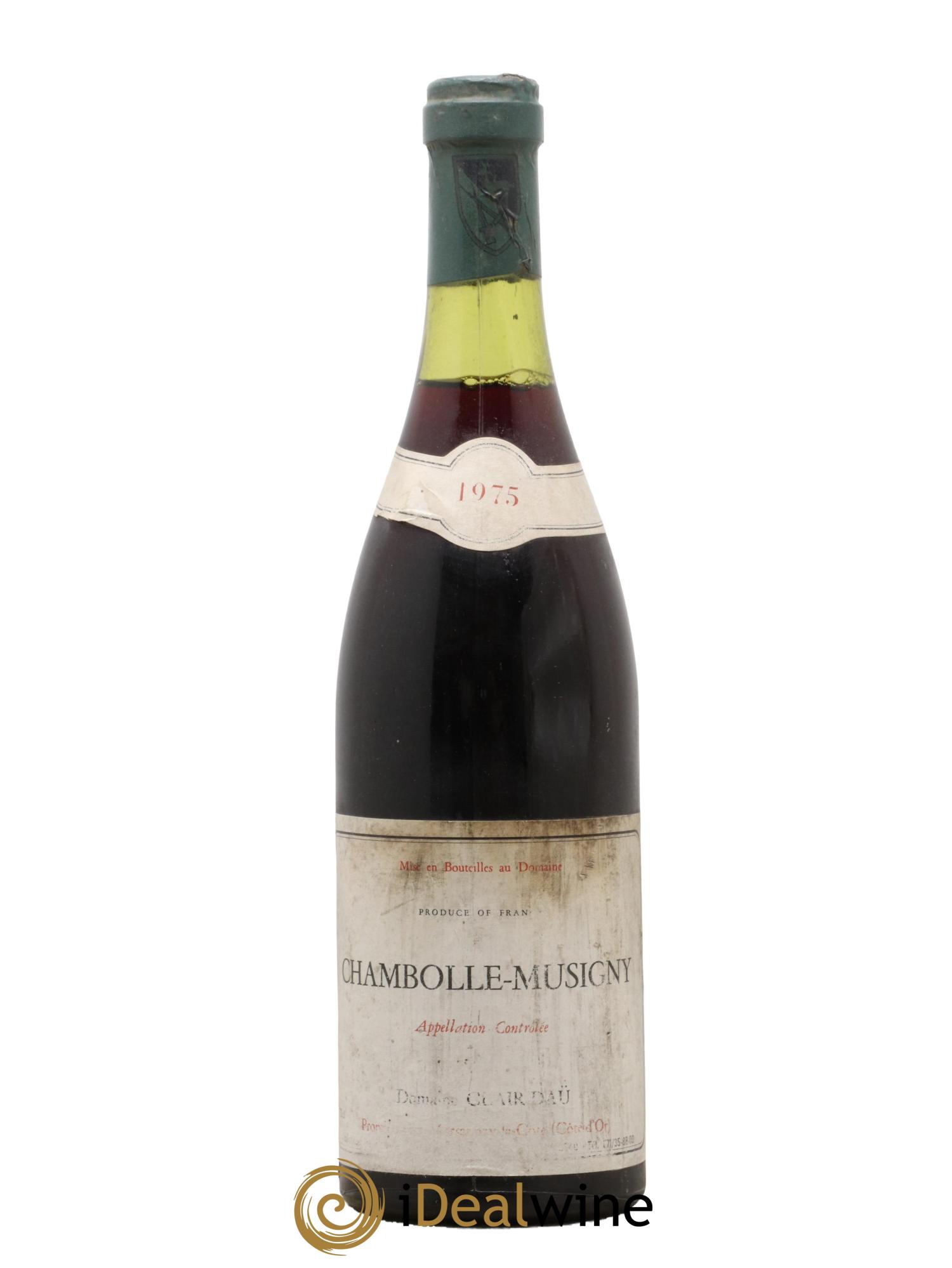 Chambolle-Musigny Clair Daü 1975 - Lot of 1 bottle - 0