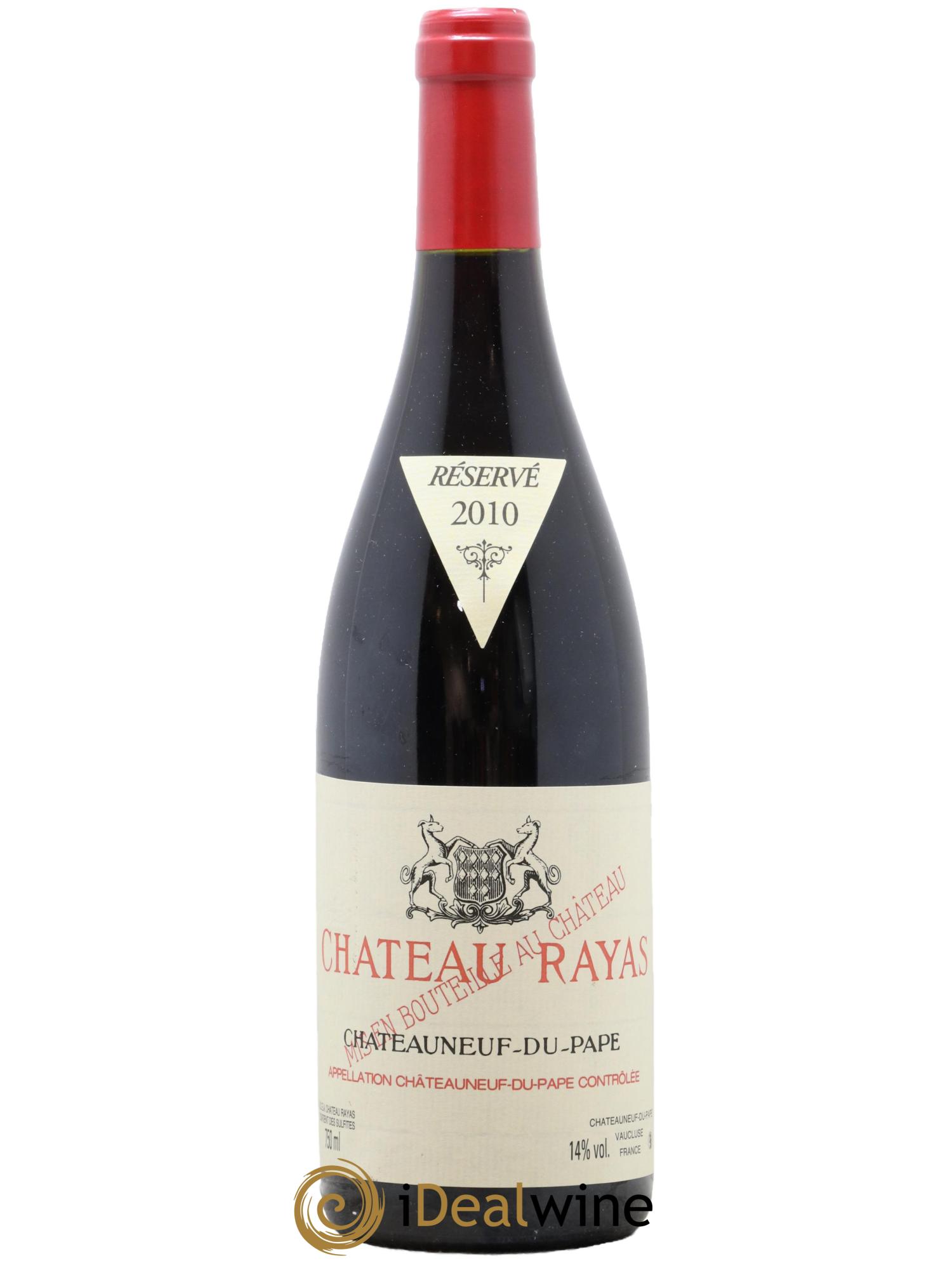 Châteauneuf-du-Pape Château Rayas Emmanuel Reynaud 2010 - Lot de 1 bouteille - 0