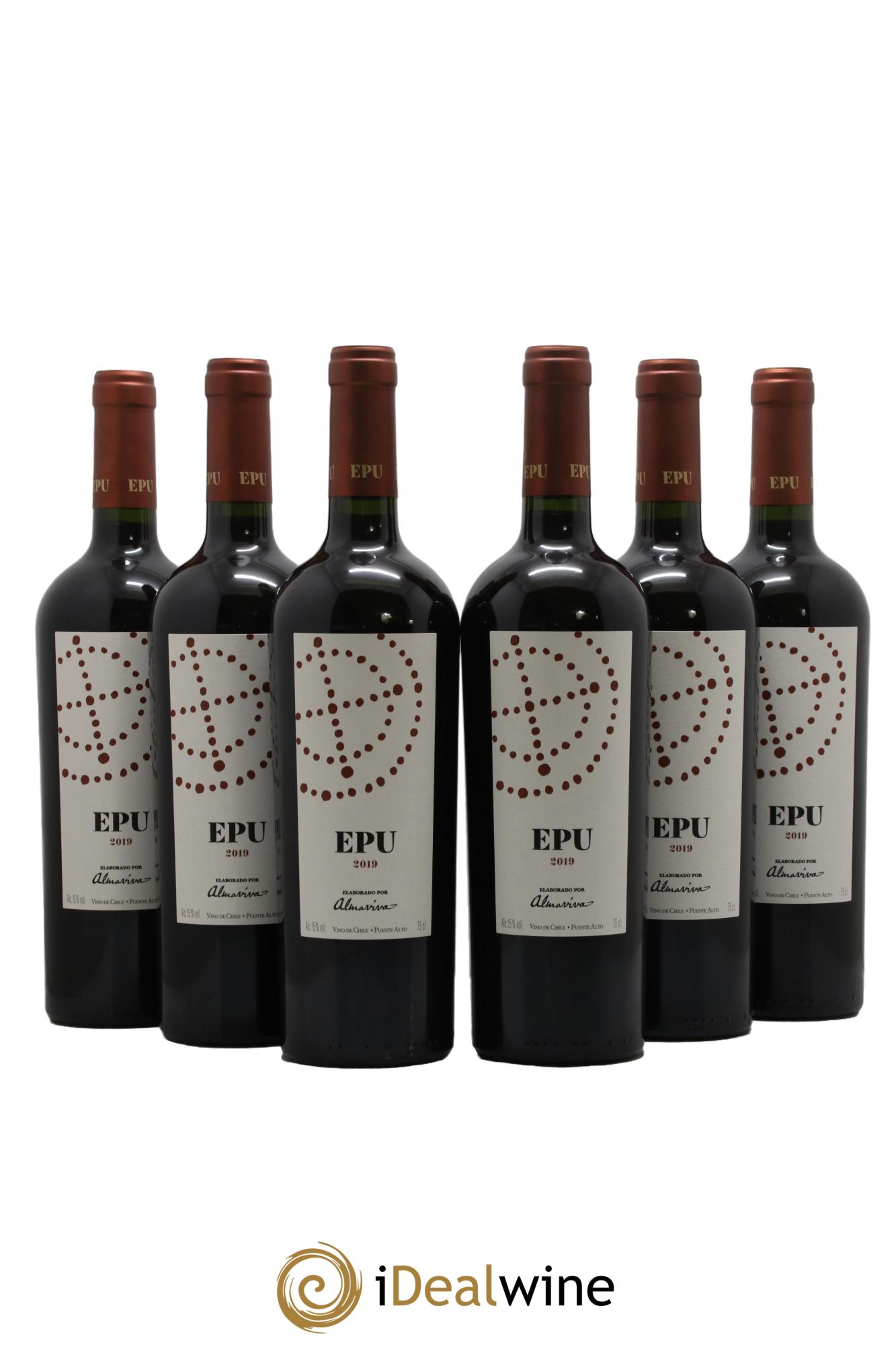 Maipo Valley Almaviva Epu Baron P. de Rothschild Concha y Toro 2019 - Posten von 6 Flaschen - 0