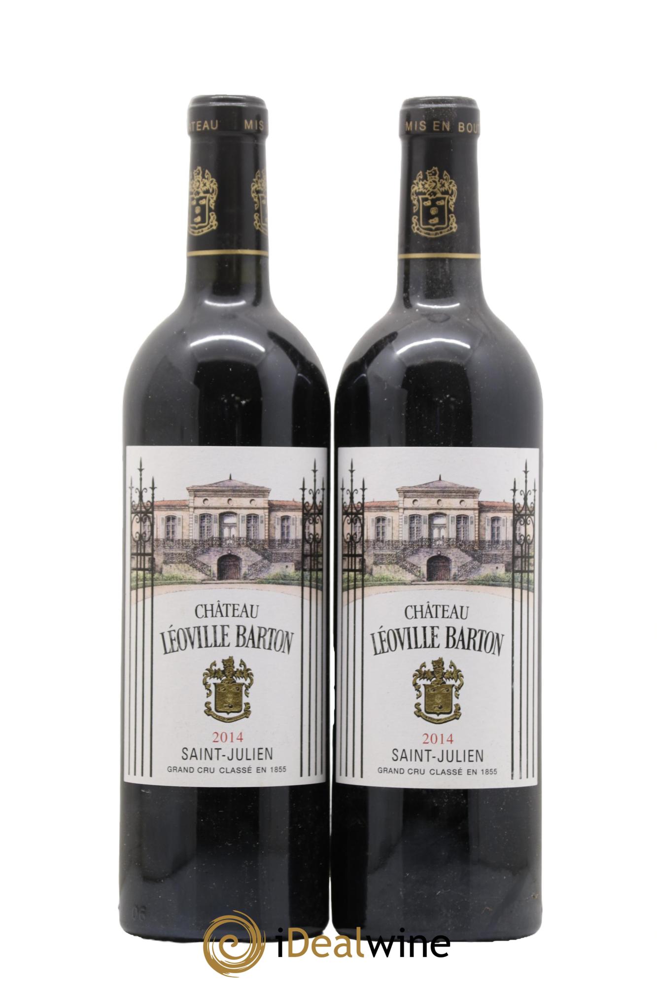 Château Léoville Barton 2ème Grand Cru Classé 2014 - Lot of 2 bottles - 0