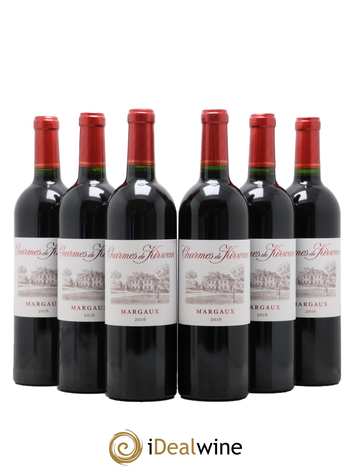 Charmes de Kirwan Second Vin 2016 - Lot of 6 bottles - 0