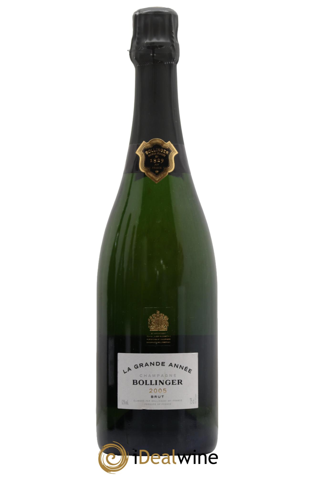 Grande Année Bollinger 2005 - Lot de 1 bouteille - 0