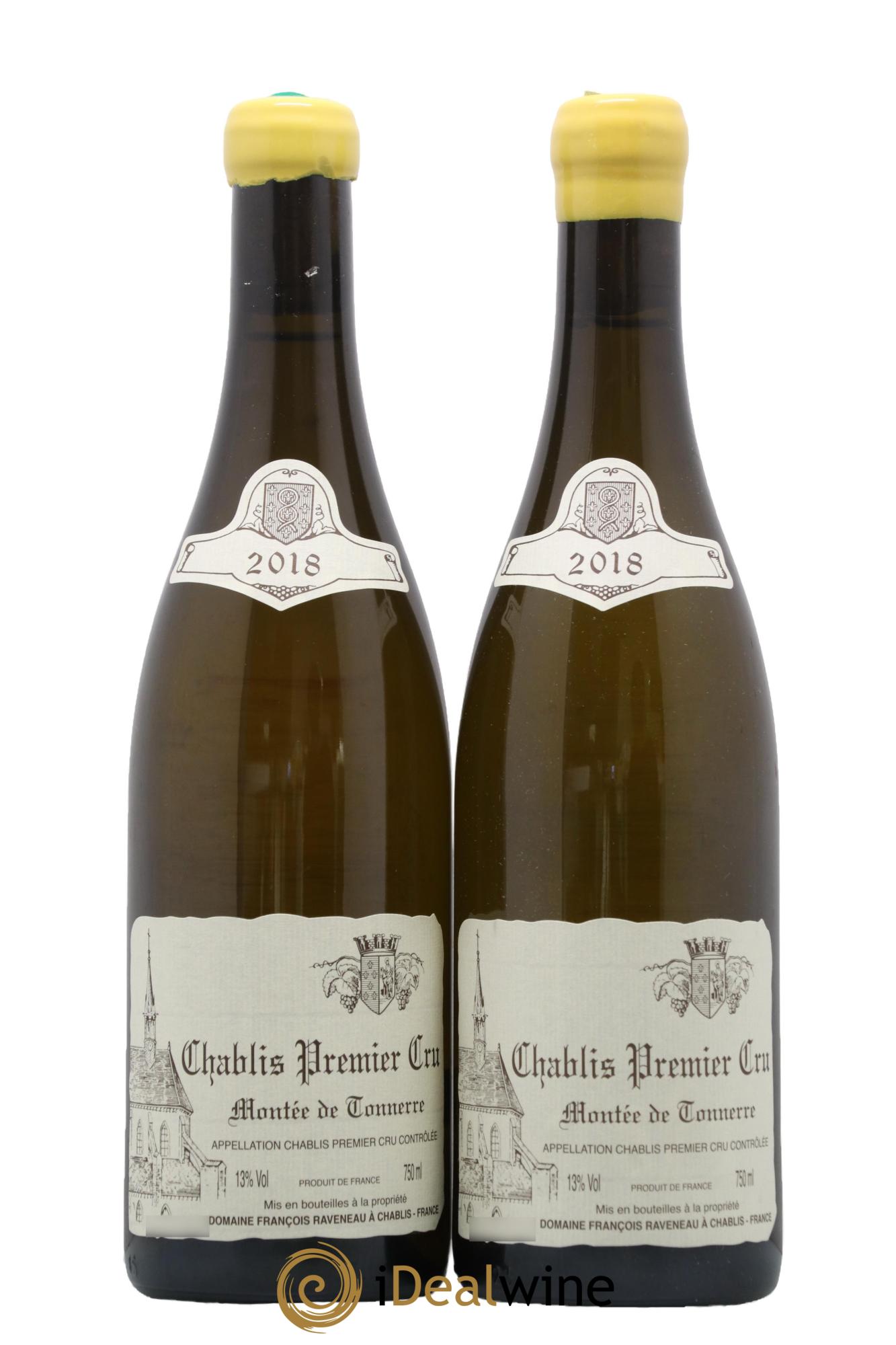 Chablis 1er Cru Montée de Tonnerre Raveneau (Domaine)  2018 - Posten von 2 Flaschen - 0