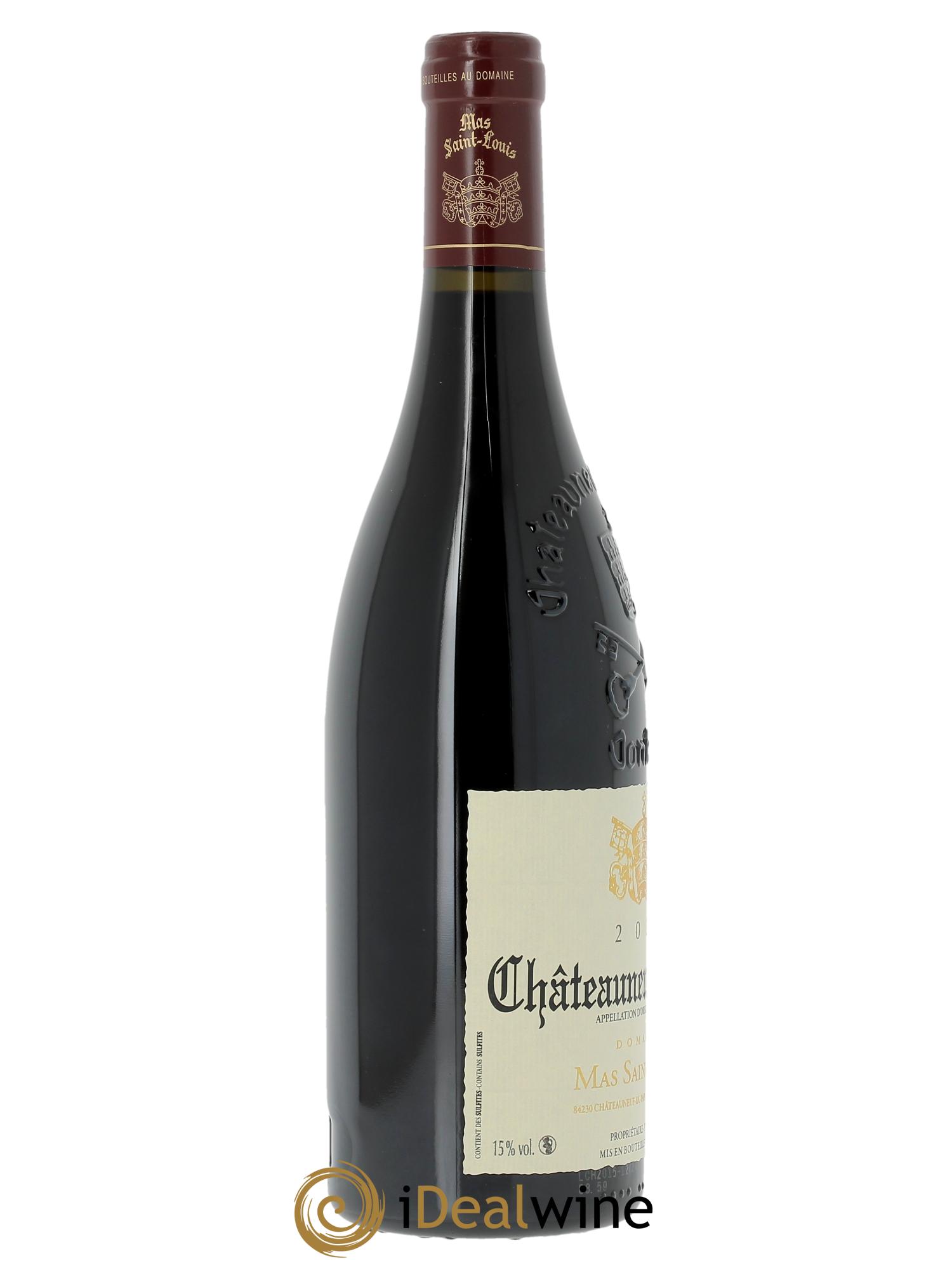 Châteauneuf-du-Pape Tradition Mas Saint-Louis  2020 - Lot de 1 bouteille - 2