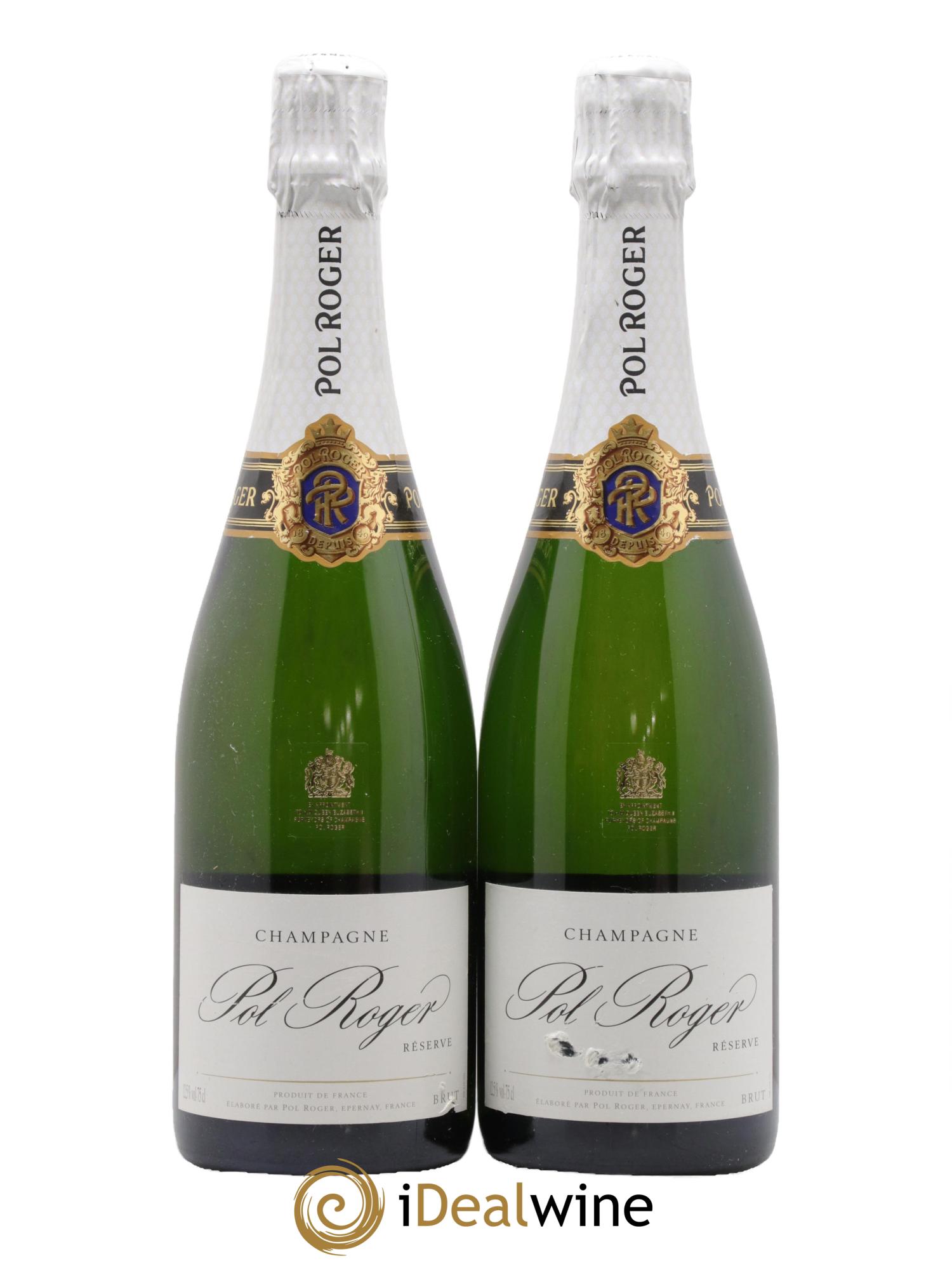 Brut Réserve Pol Roger - Lot de 2 bouteilles - 0