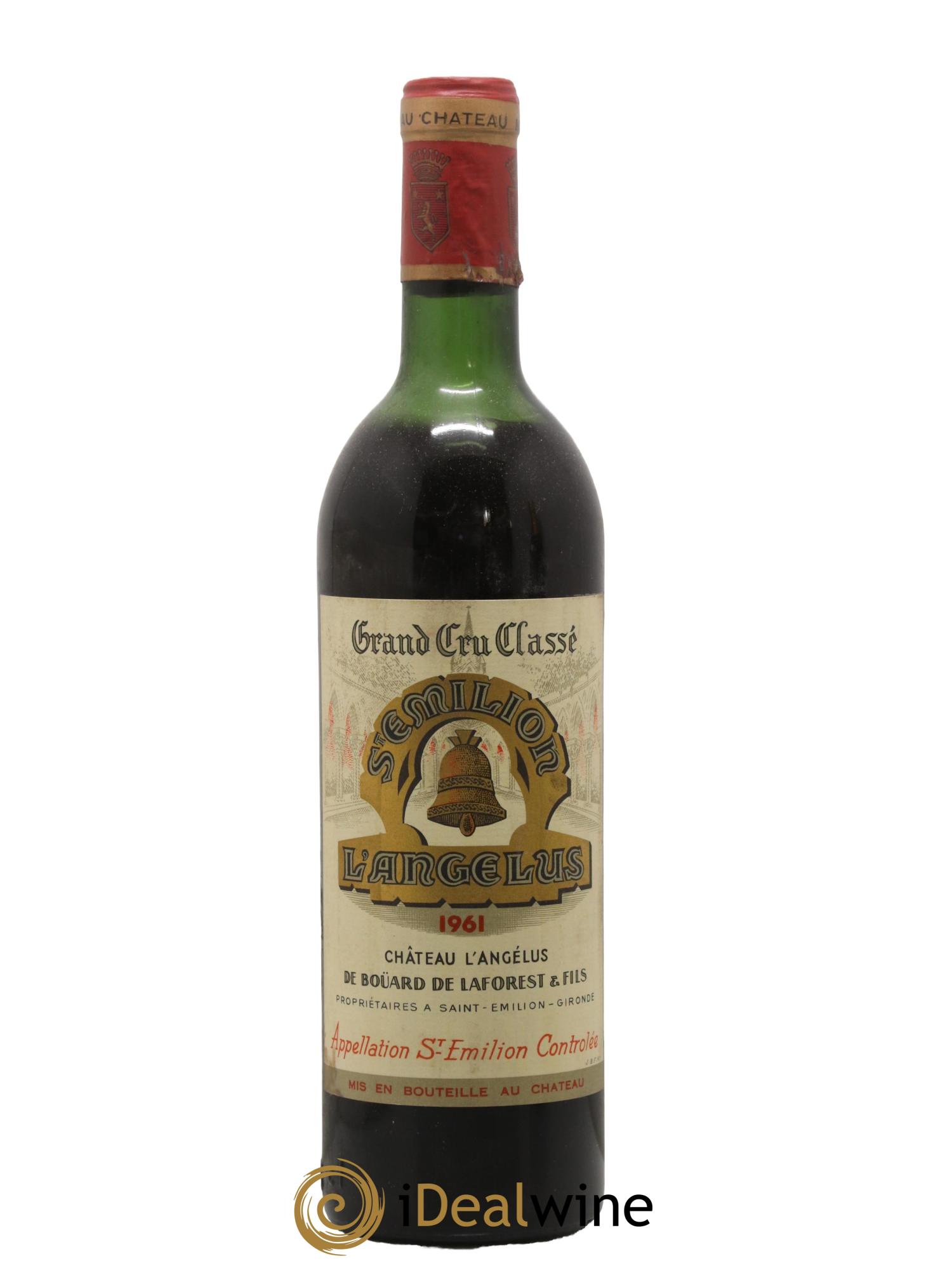 Château Angélus 1er Grand Cru Classé A 1961 - Lot of 1 bottle - 0