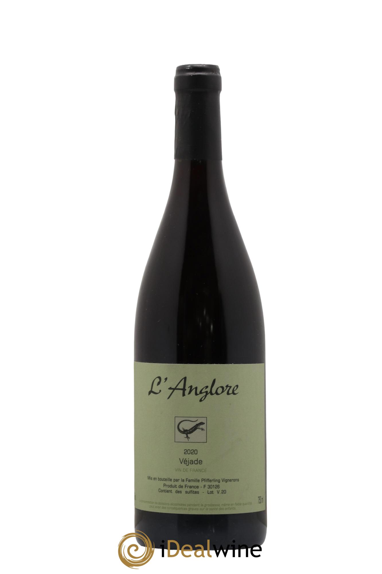 Vin de France Véjade L'Anglore 2020 - Lotto di 1 bottiglia - 0