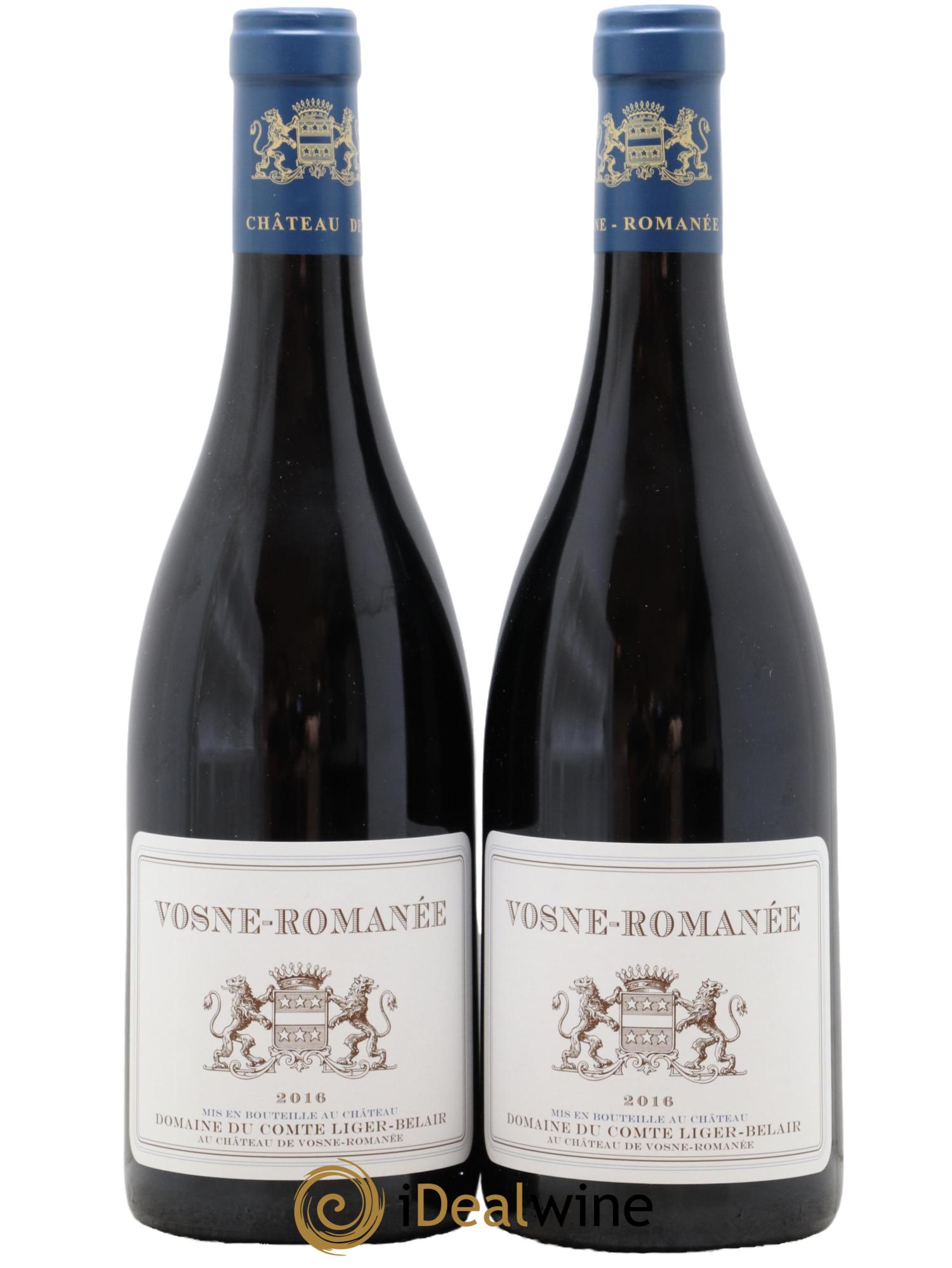 Vosne-Romanée Comte Liger-Belair (Domaine du)  2016 - Lotto di 2 bottiglie - 0