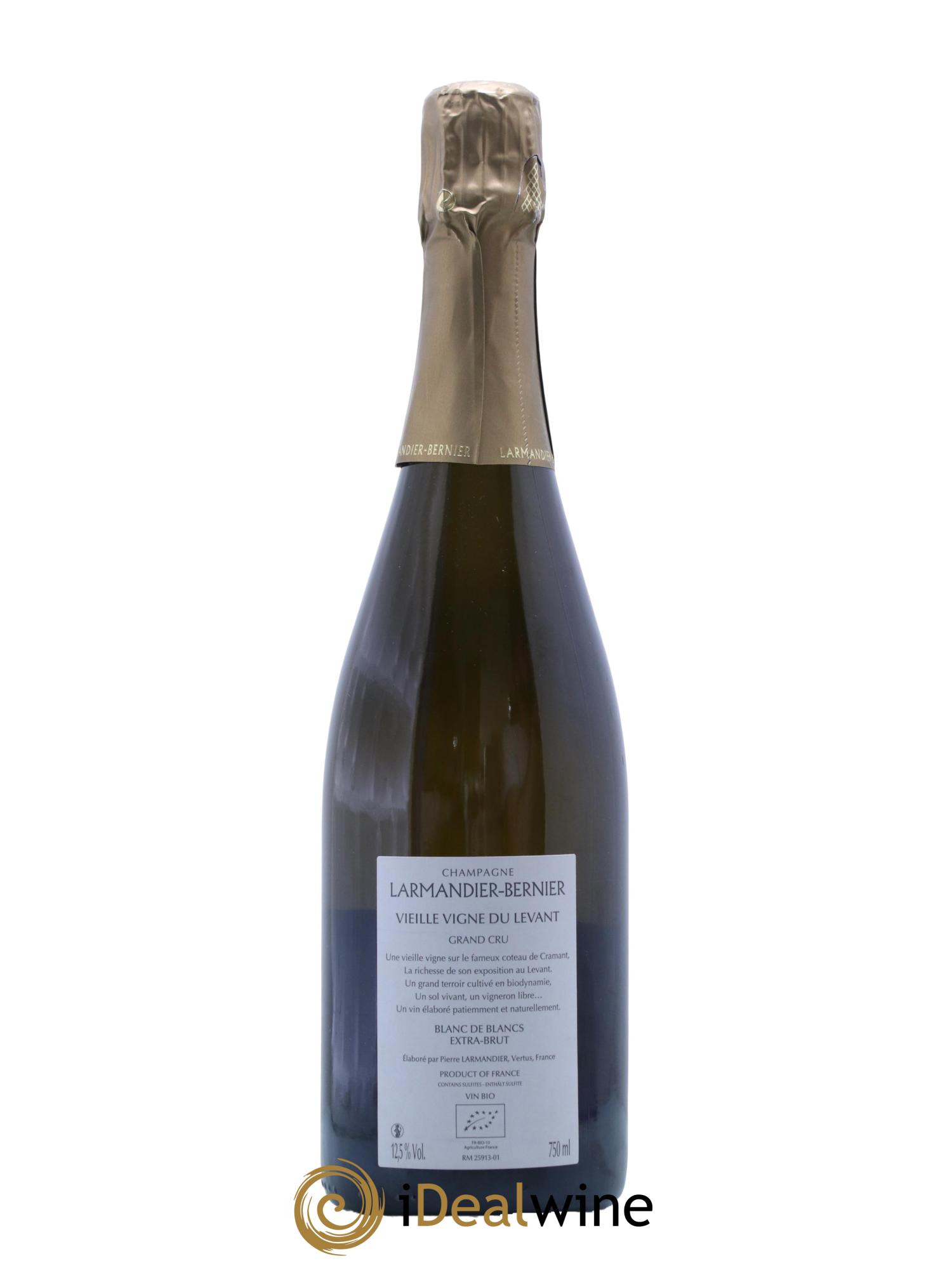 Vieille Vigne du Levant Grand Cru Extra-Brut Larmandier-Bernier 2012 - Posten von 1 Flasche - 1