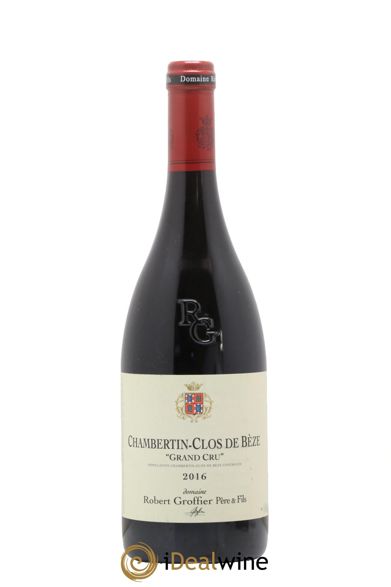 Chambertin Clos de Bèze Grand Cru Robert Groffier Père & Fils (Domaine) 2016 - Posten von 1 Flasche - 0