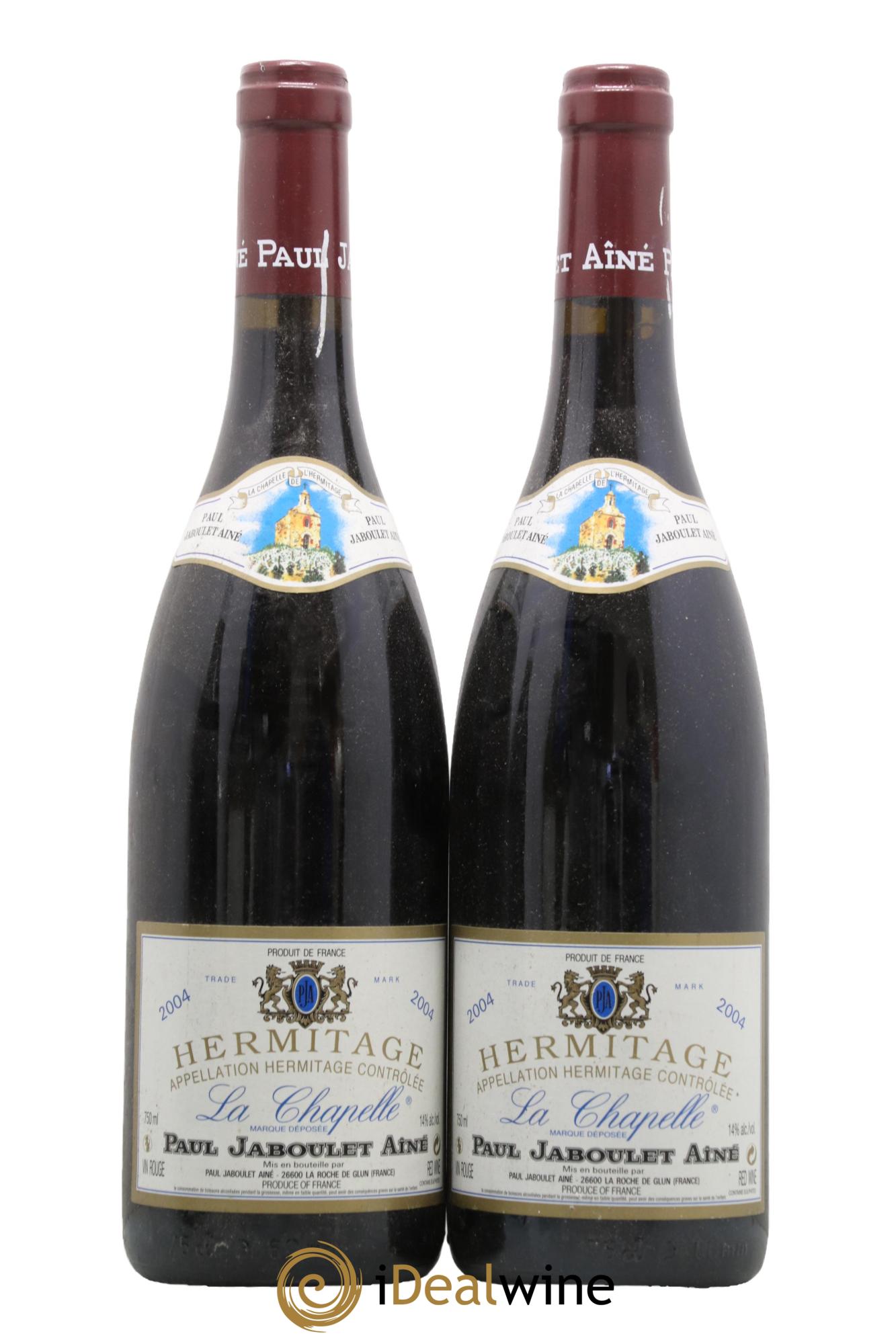 Hermitage La Chapelle Paul Jaboulet Ainé 2004 - Lot de 2 bouteilles - 0