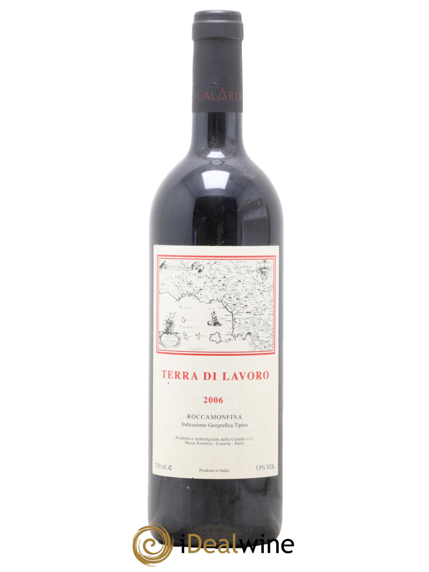 Roccamonfina IGT Terra di Lavoro Galardi 2006 - Lot de 1 bouteille - 0