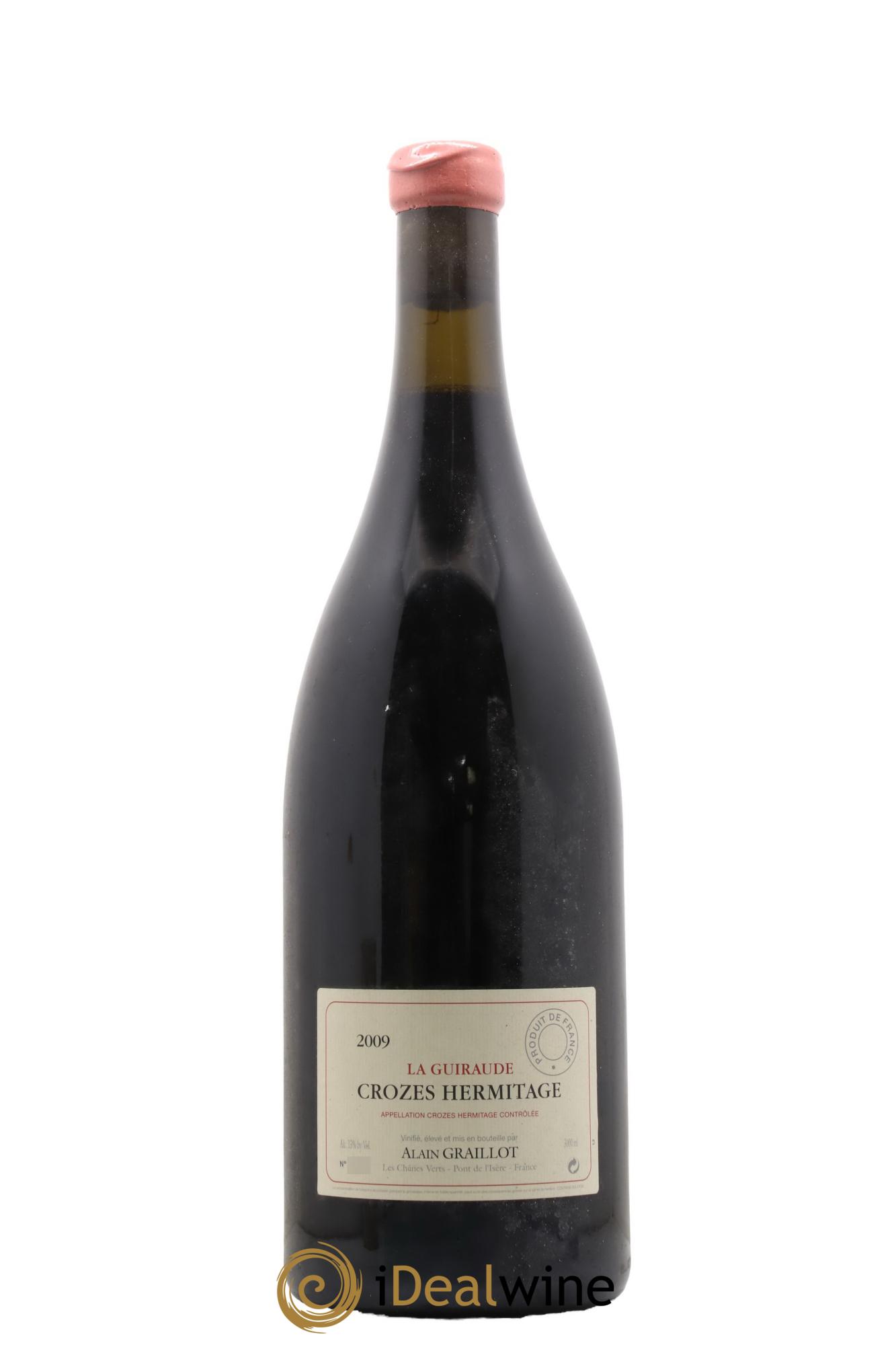 Crozes-Hermitage La Guiraude Domaine Graillot  2009 - Lot de 1 double magnum - 0