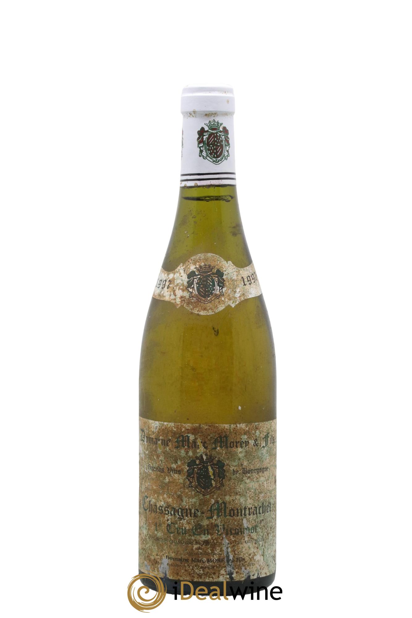 Chassagne-Montrachet 1er Cru En Virondot Marc Morey 1997 - Lotto di 1 bottiglia - 0