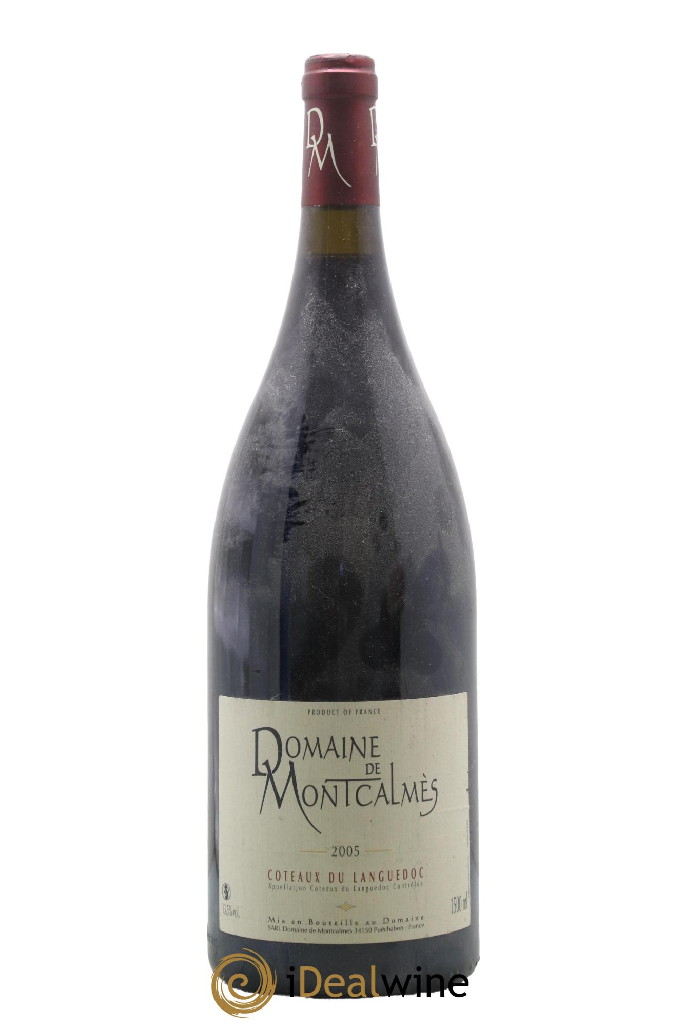 Coteaux du Languedoc Domaine de Montcalmès Frédéric Pourtalié 2005 - Lot de 1 magnum - 0