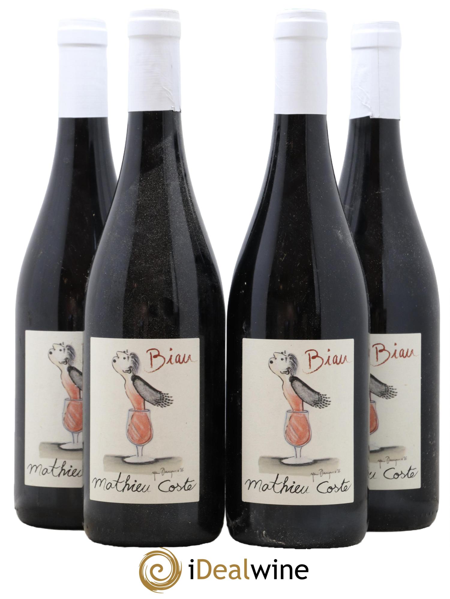 Vin de France Biau Mathieu Coste 2012 - Lot de 4 bouteilles - 0