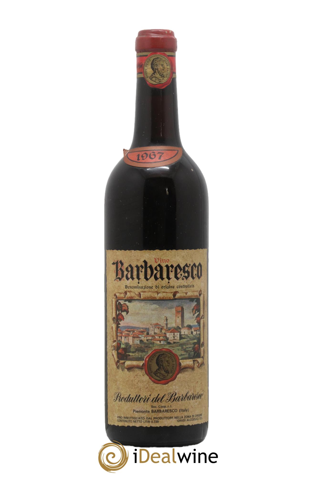 Barbaresco DOCG Produttori Del Barbaresco 1967 - Lotto di 1 bottiglia - 0