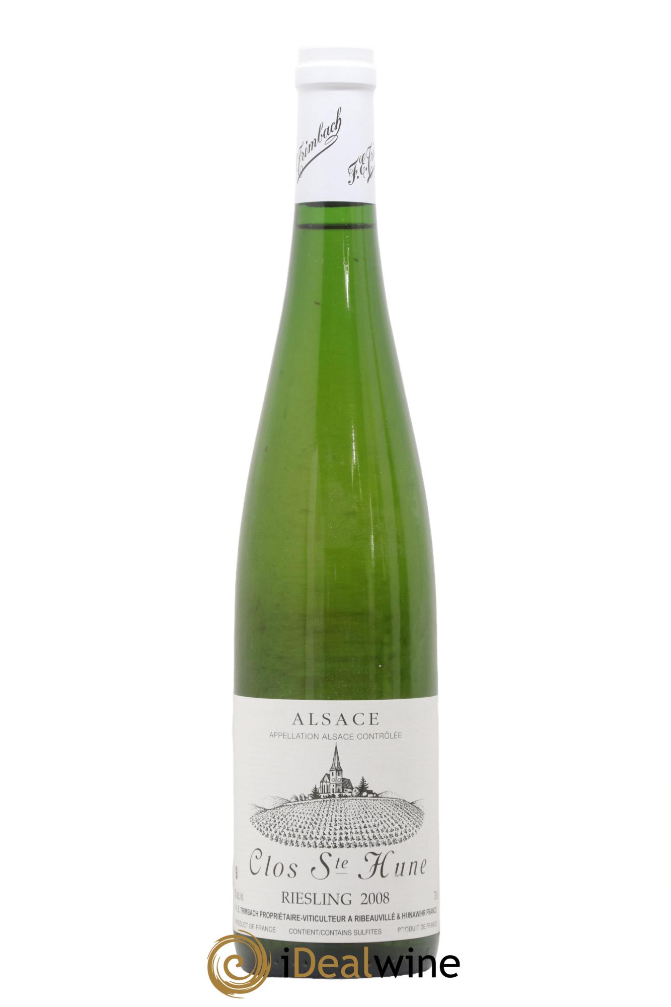 Alsace Riesling Clos Sainte-Hune Trimbach (Domaine) 2008 - Lotto di 1 bottiglia - 0