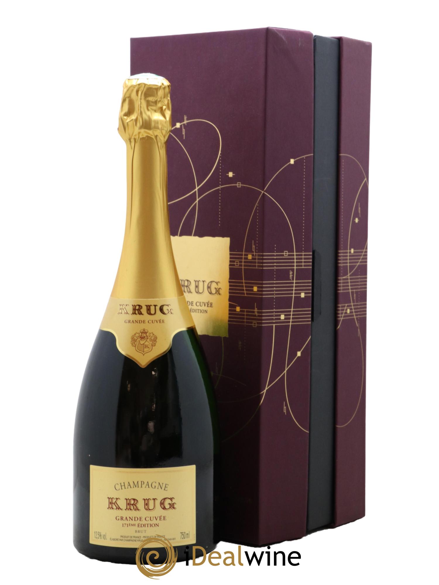 Grande Cuvée Brut - 171ème édition Krug  - Lot of 1 bottle - 0