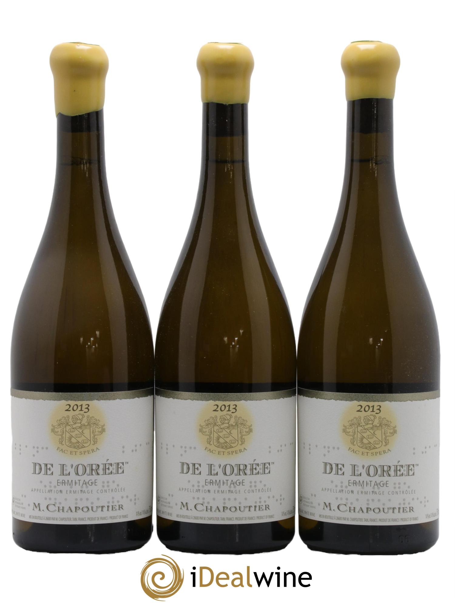 Hermitage Ermitage de l'Orée Chapoutier 2013 - Lotto di 6 bottiglie - 3