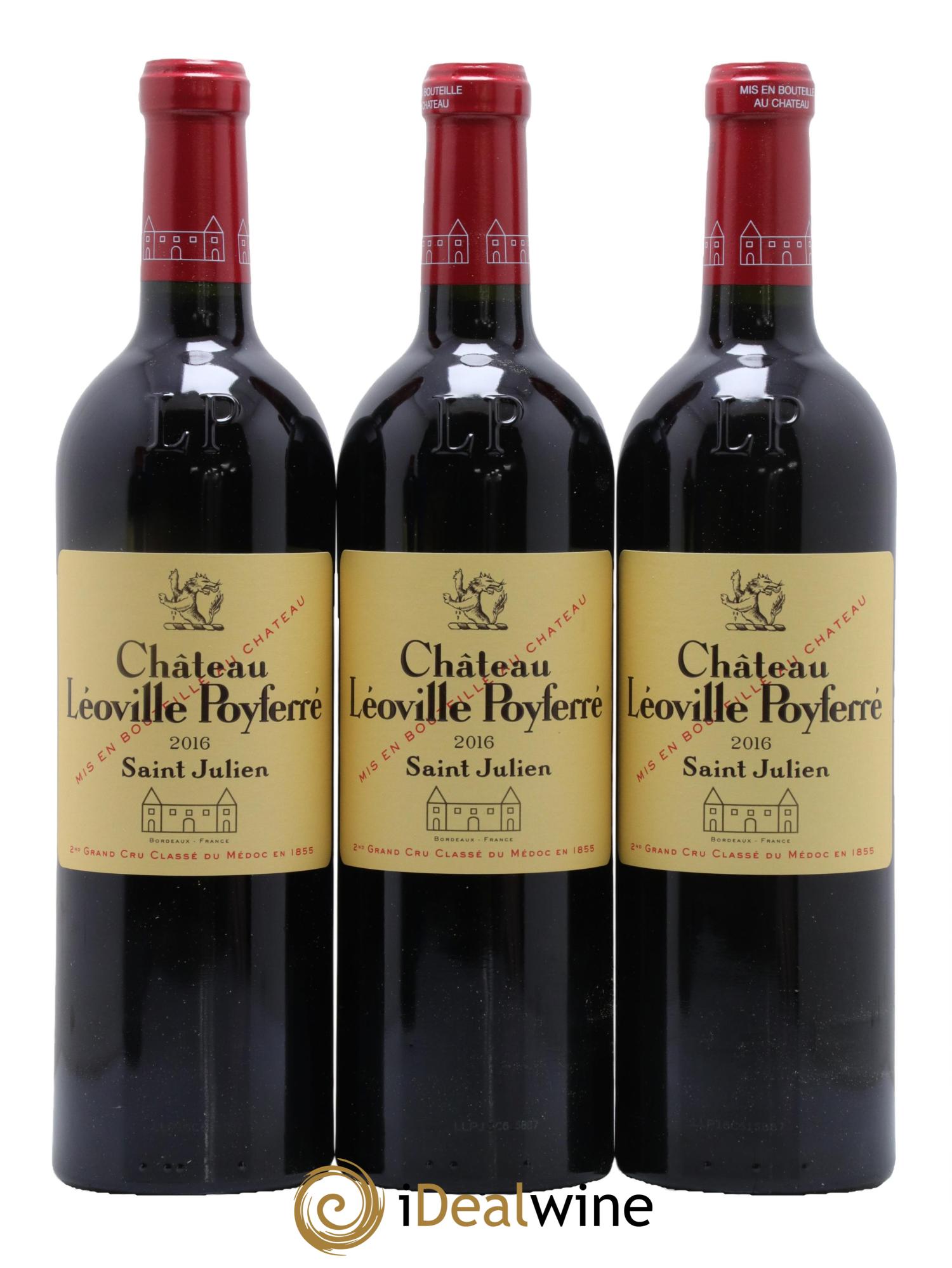 Château Léoville Poyferré 2ème Grand Cru Classé 2016 - Lot of 12 bottles - 4