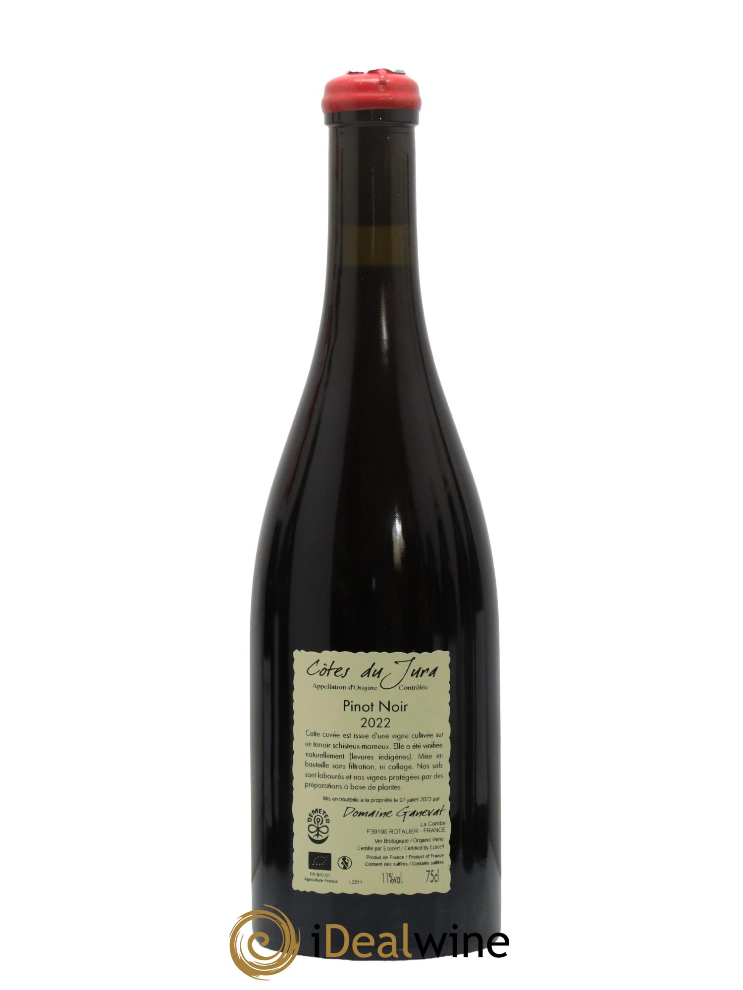 Côtes du Jura Pinot Noir En Billat  Jean-François Ganevat (Domaine) 2022 - Lot de 1 bouteille - 1