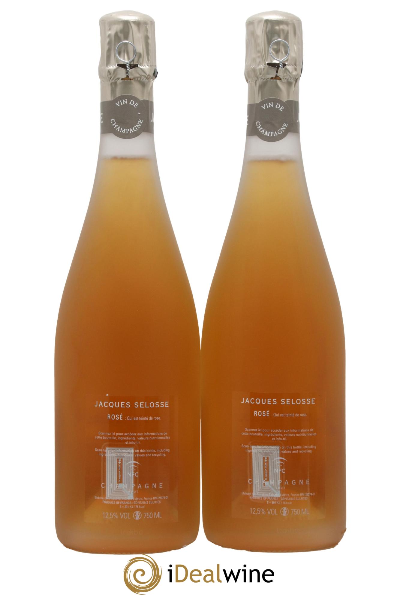 Brut Rosé Jacques Selosse  - Posten von 2 Flaschen - 1