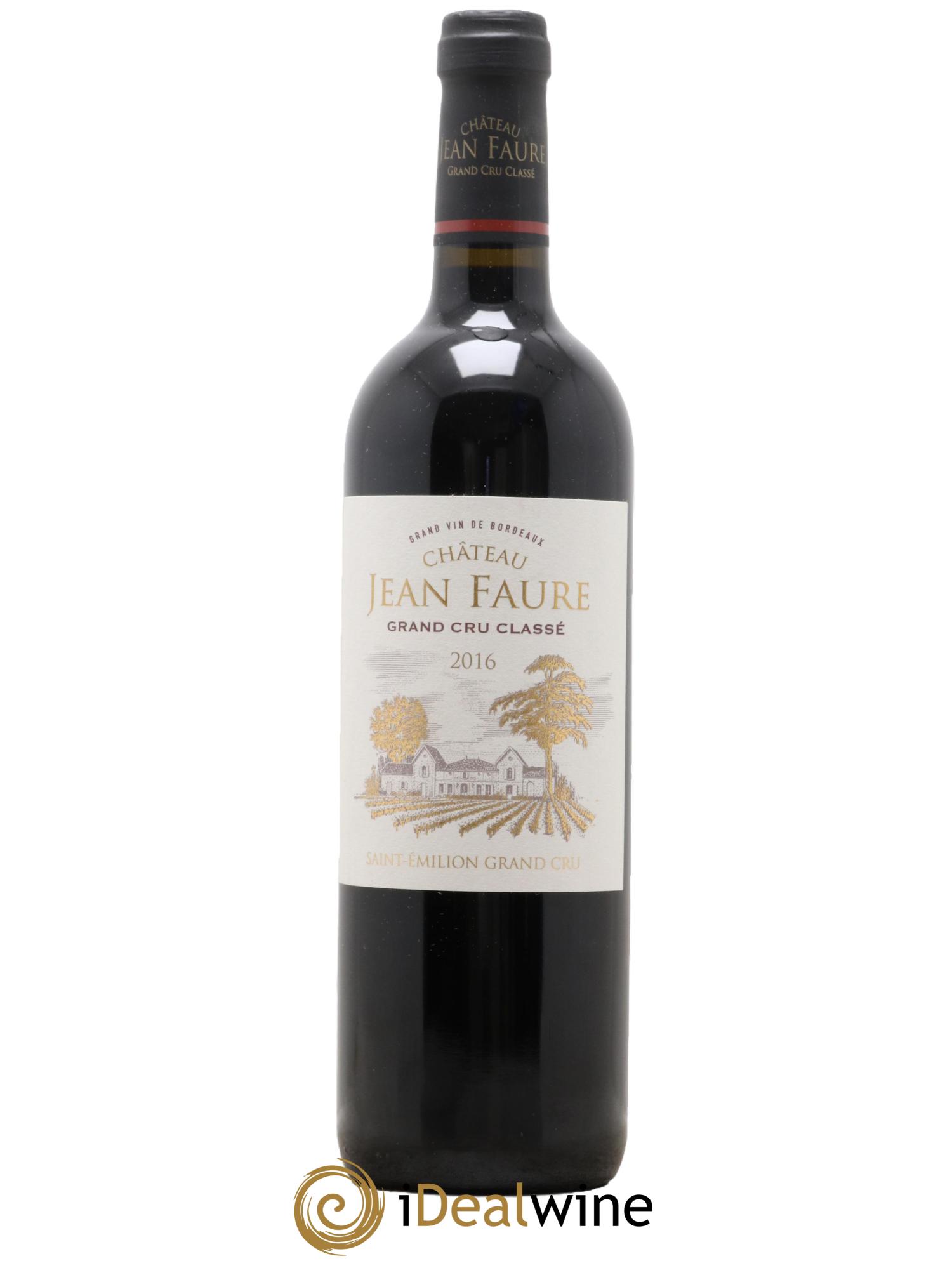 Château Jean Faure Grand Cru Classé  2016 - Posten von 1 Flasche - 0