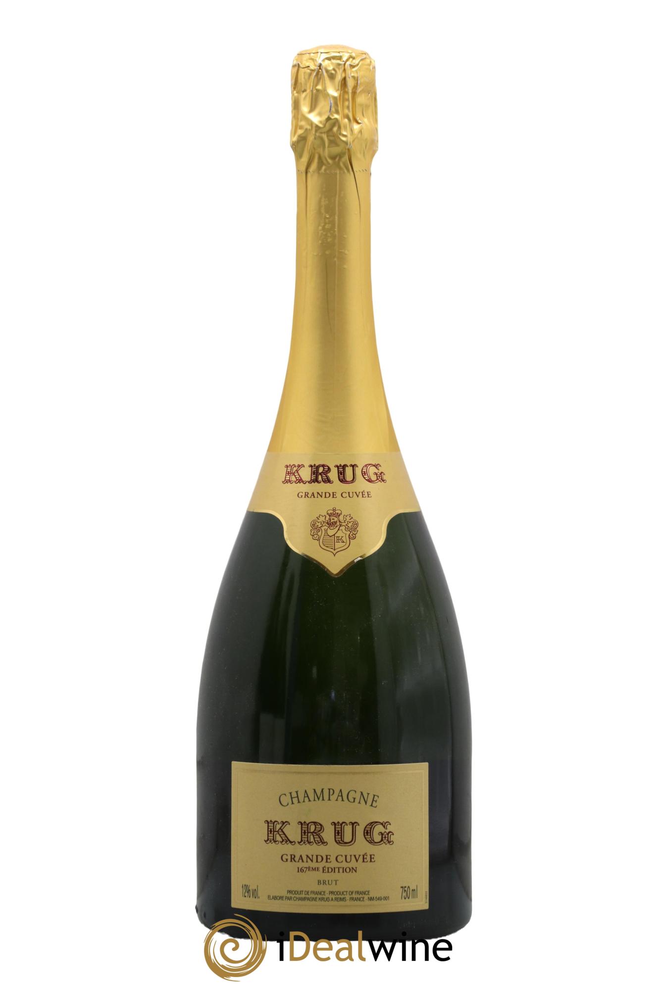 Grande Cuvée - 167ème édition Krug - Lot de 1 bouteille - 0