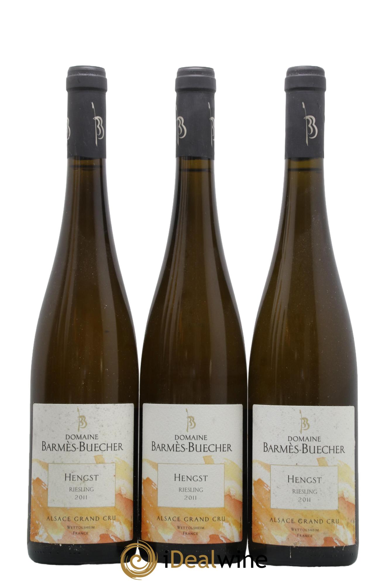 Alsace Riesling Grand cru Hengst Barmes-Buecher  2011 - Posten von 3 Flaschen - 0