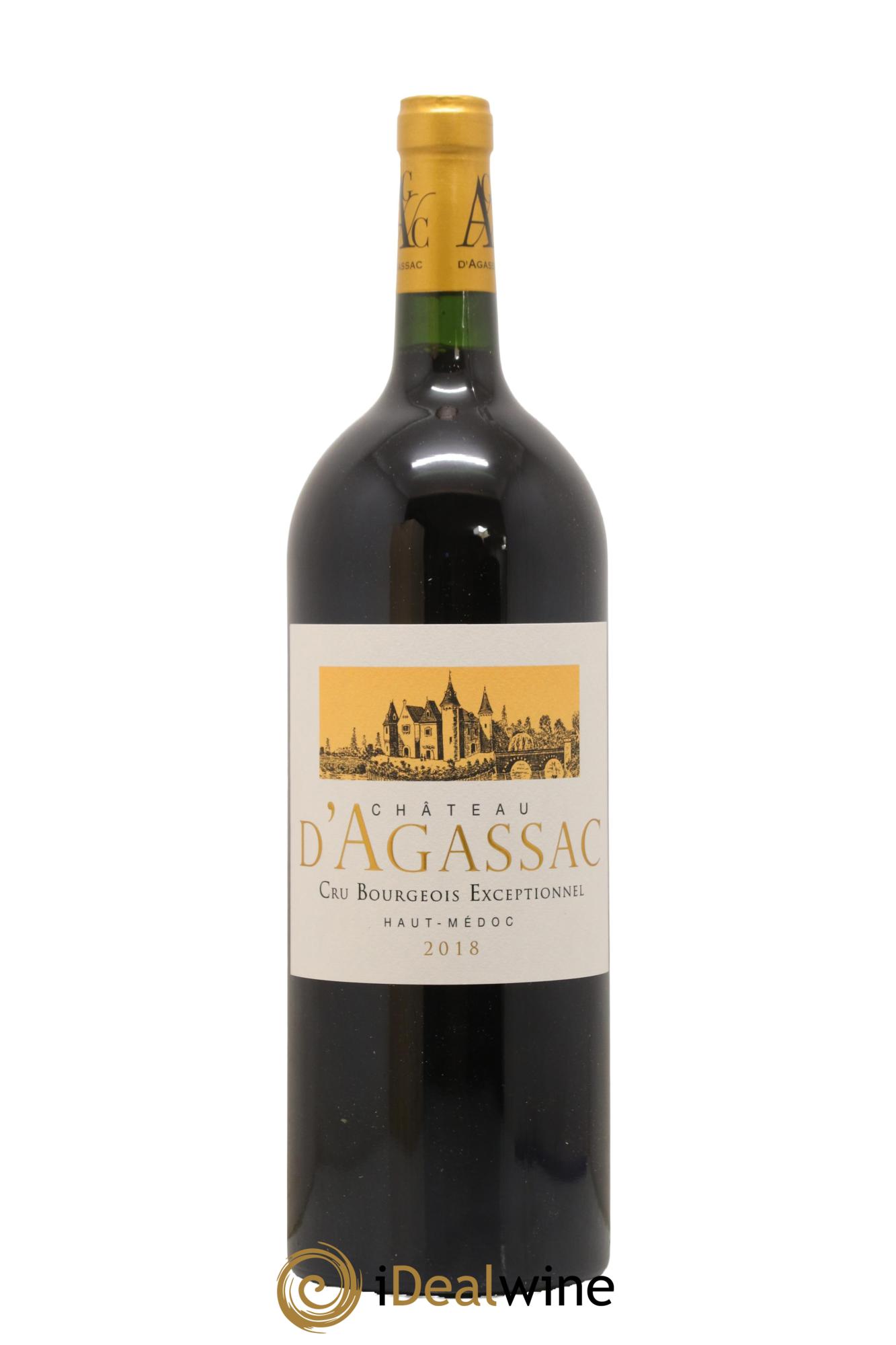 Château d' Agassac Cru Bourgeois  2018 - Posten von 1 Magnum - 1