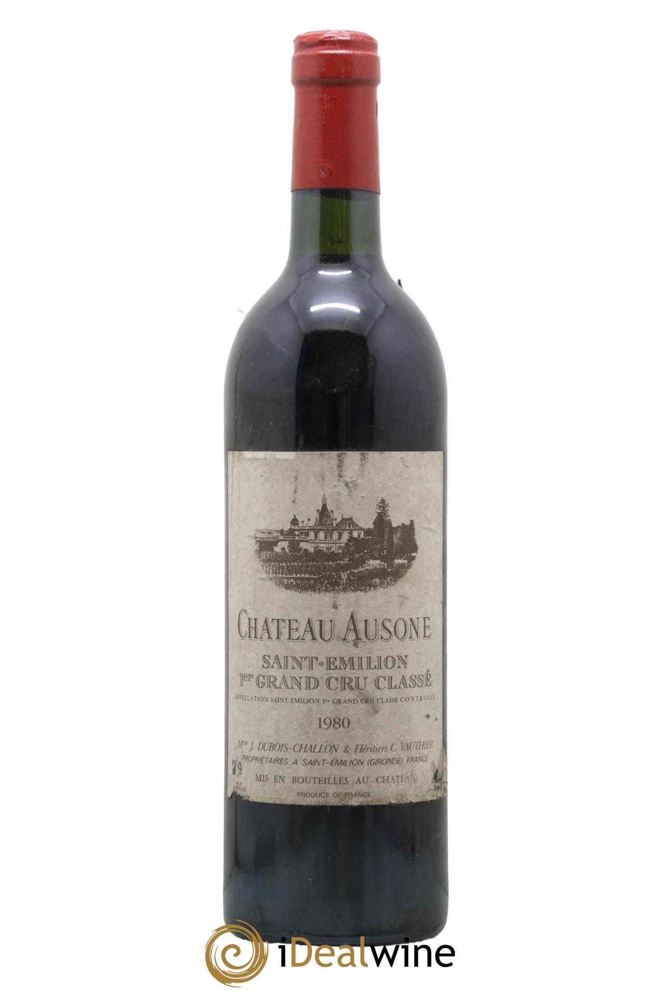 Château Ausone 1er Grand Cru Classé A 1980 - Posten von 1 Flasche - 0