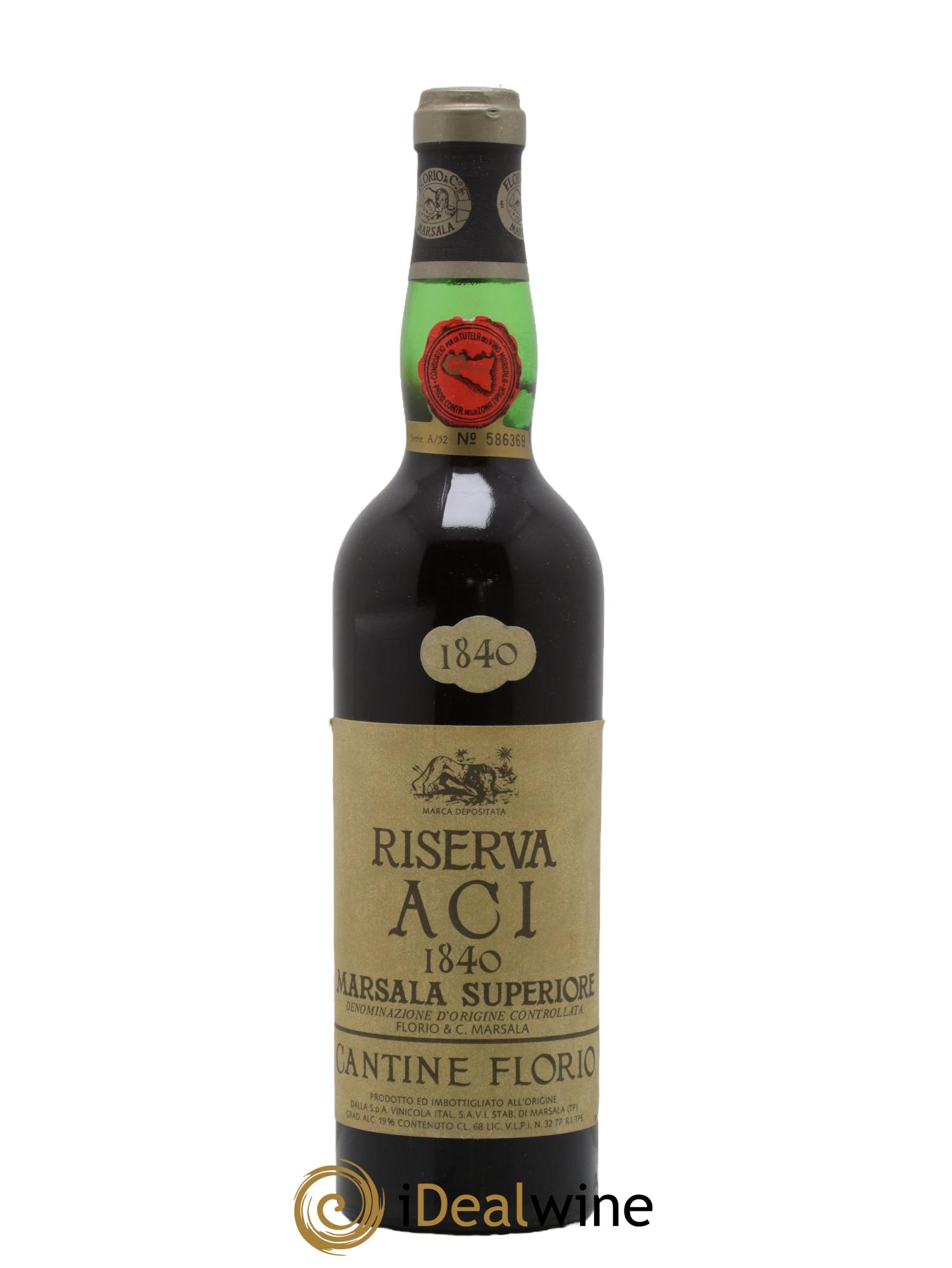 IGT Sicile Marsala Riserva Aci Florio 1840 - Lot of 1 bottle - 0