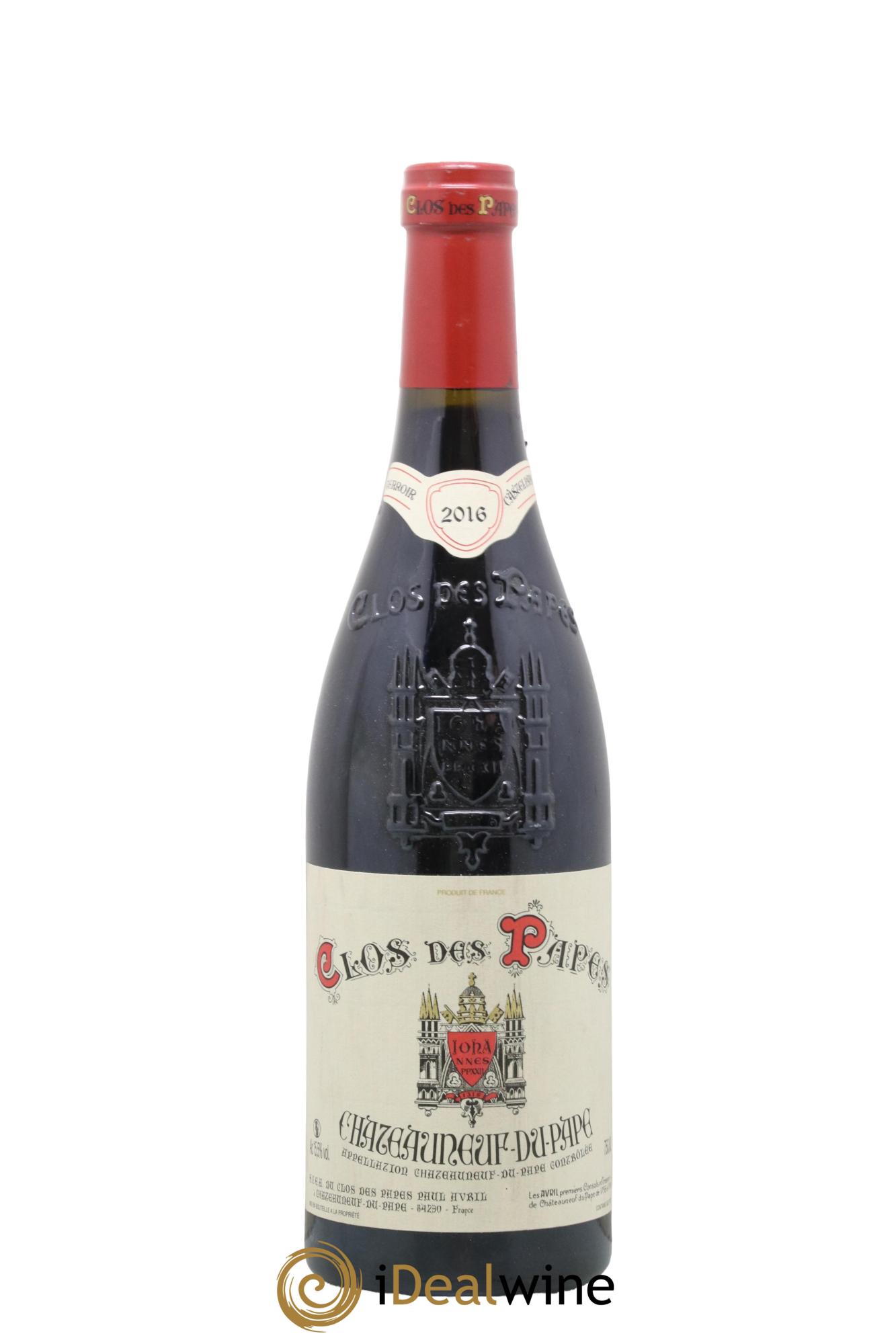 Châteauneuf-du-Pape Clos des Papes - Paul Avril 2016 - Lot of 1 bottle - 0