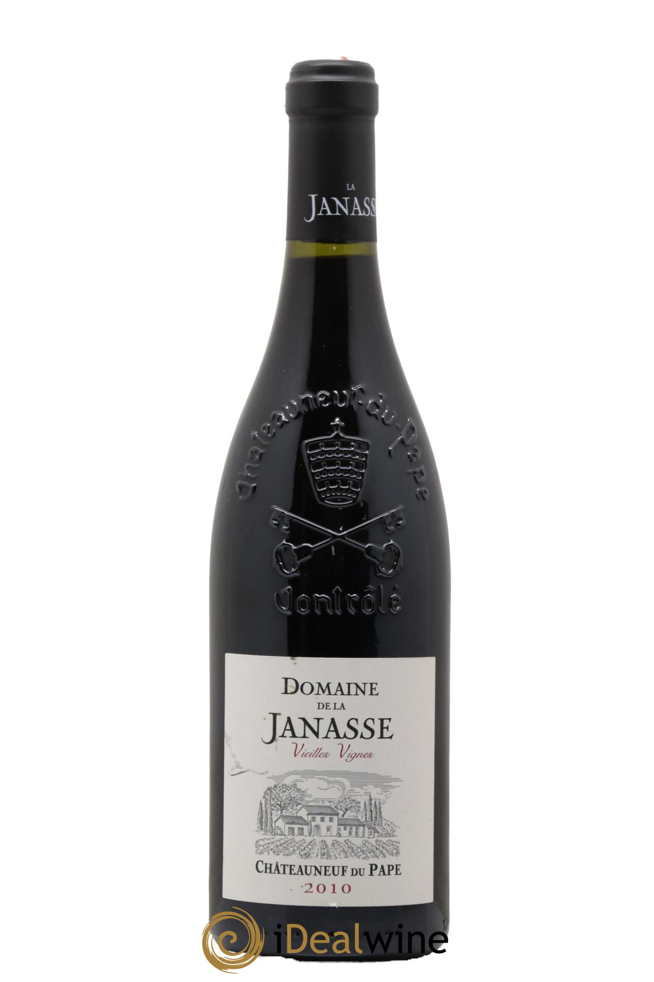 Châteauneuf-du-Pape Cuvée Vieilles Vignes La Janasse (Domaine de) 2010 - Posten von 1 Flasche - 0