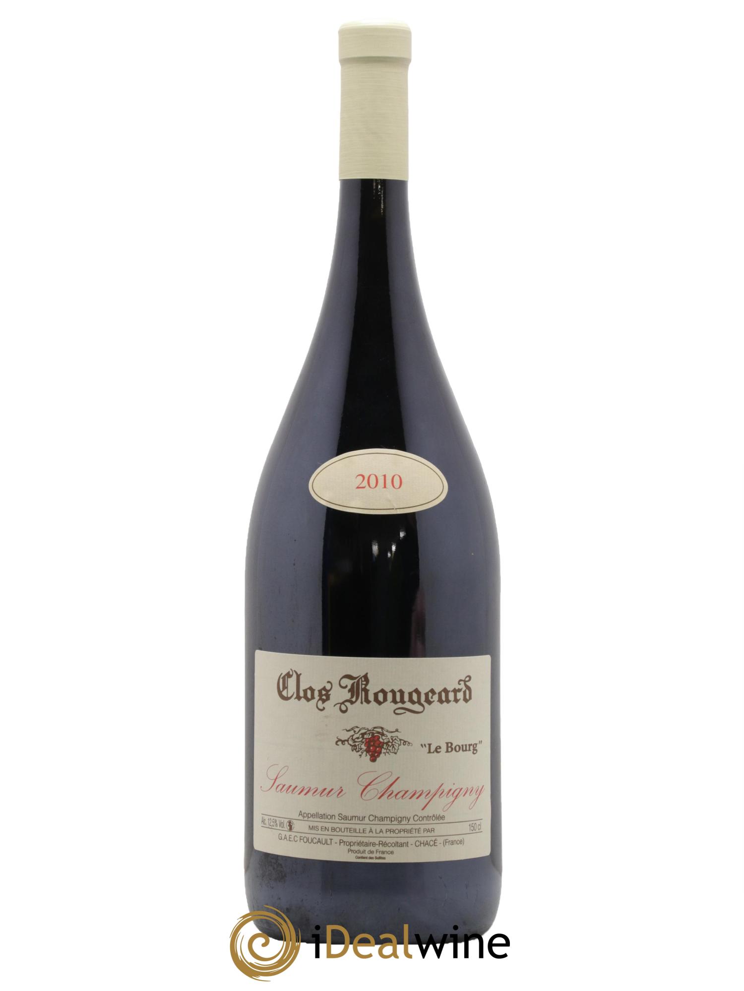 Saumur-Champigny Le Bourg Clos Rougeard 2010 - Lot de 1 magnum - 0