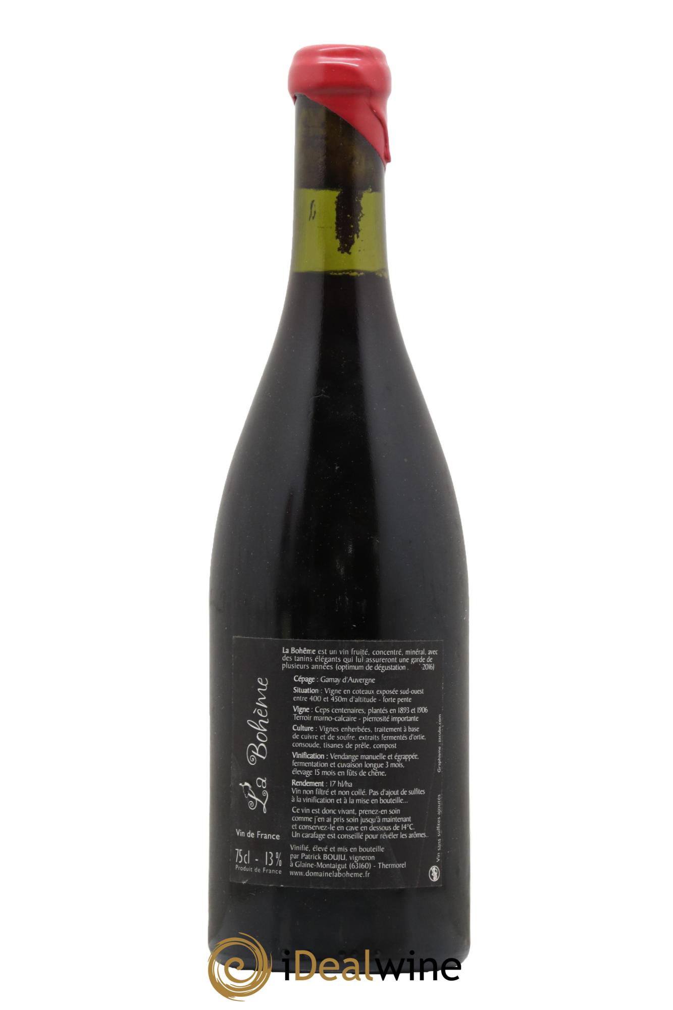 Vin de France La Bohème Patrick Bouju - La Bohème 2009 - Posten von 1 Flasche - 1