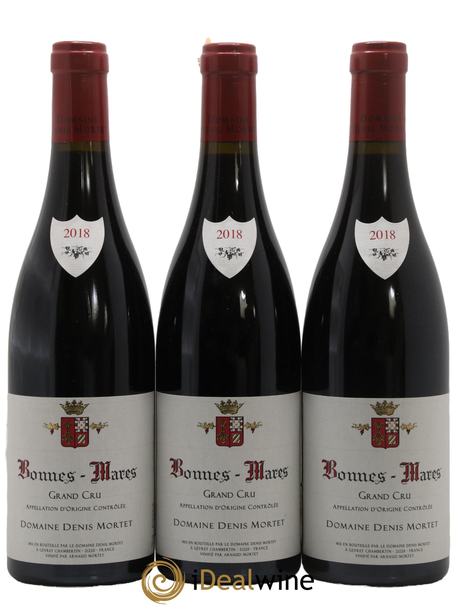 Bonnes-Mares Grand Cru Denis Mortet (Domaine) 2018 - Posten von 3 Flaschen - 0